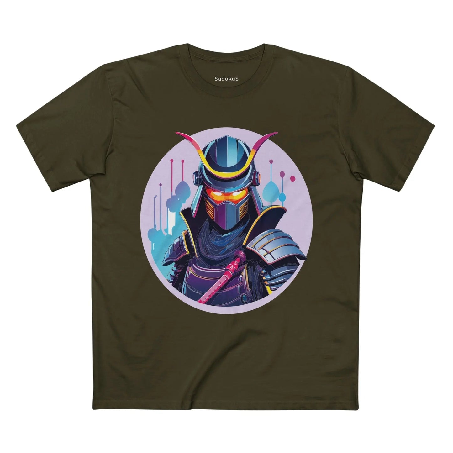Samurai Graphic Unisex 100 Cotton Staple Tee 15