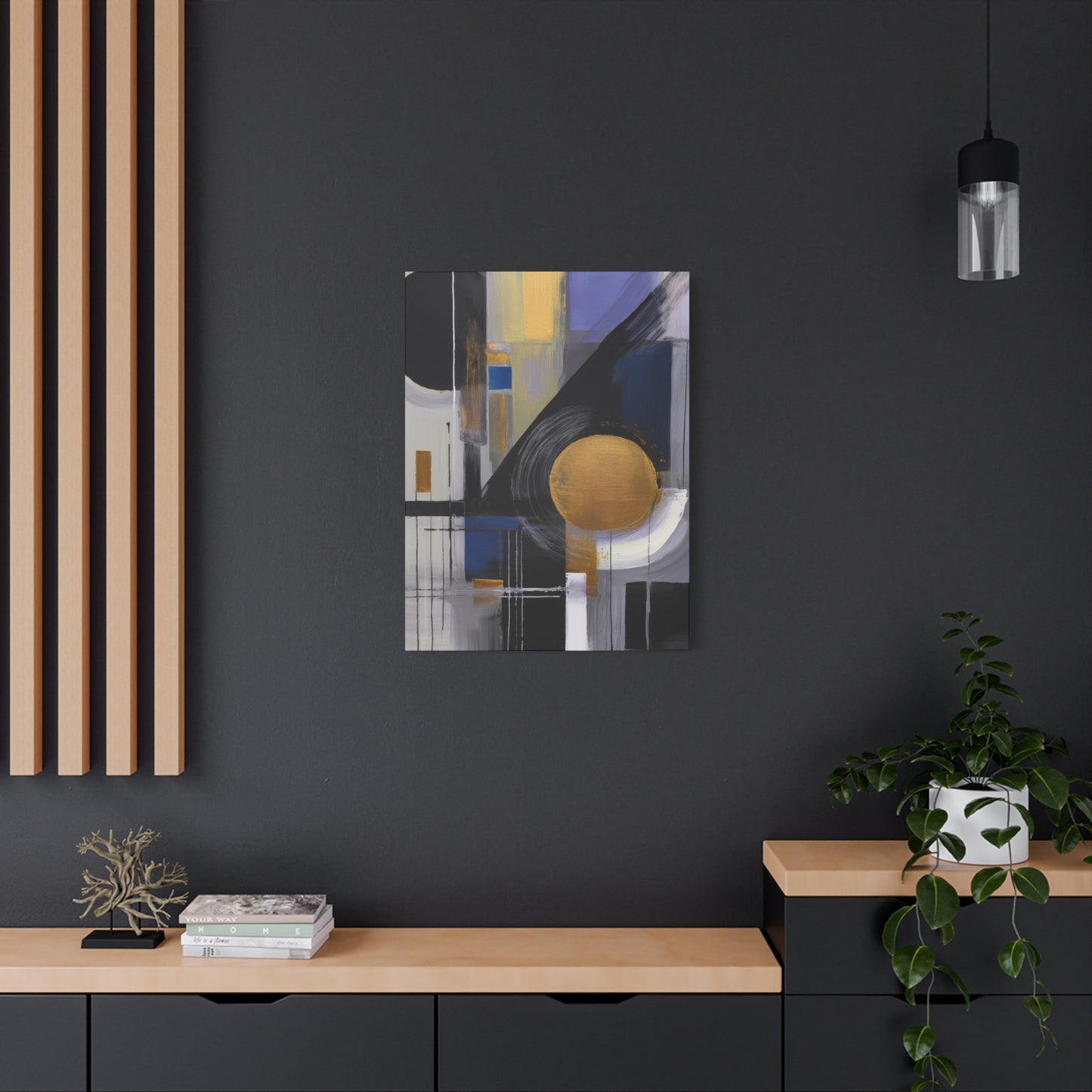 Purple Abstract Painting Print Canvas 20x24,20x30,24x30, 24x32,24x36,30x40, 32x48,36x48,40x60 Pine-Wood Inner Frame ABS-32