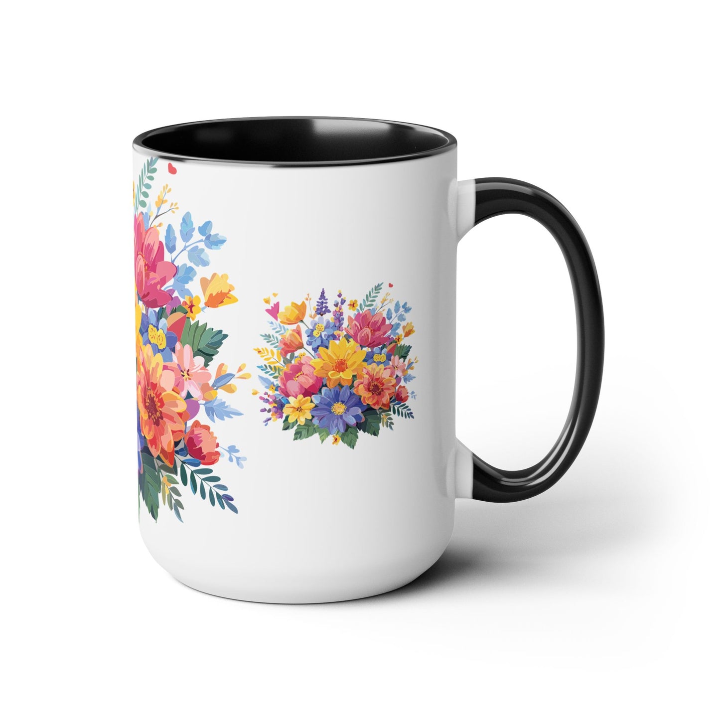 Floral Mug, Floral Cup
