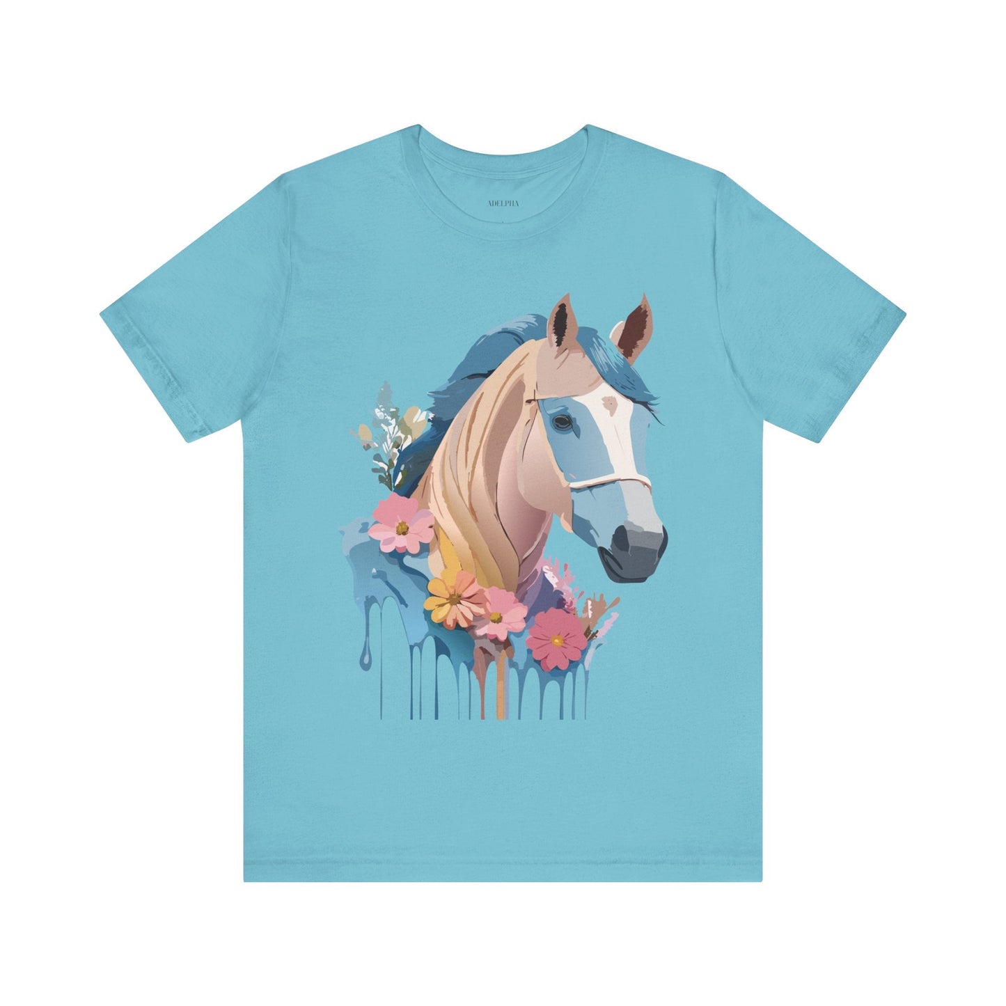 Horse Graphic Unisex 100 Cotton Vintage Animal Art T-Shirt 13
