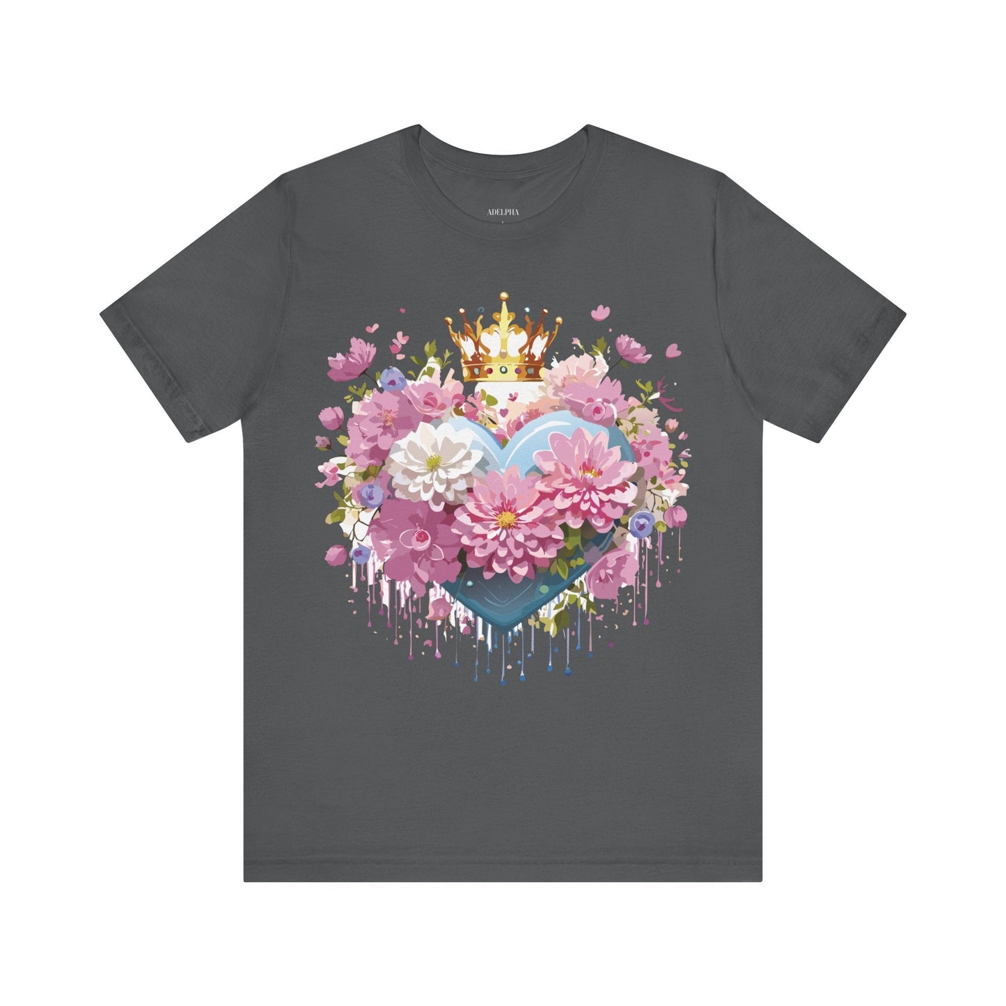 Valentine Graphic T Shirt Unisex Adelpha Vintage Inspired Artwork Tee Premium Short Sleeve