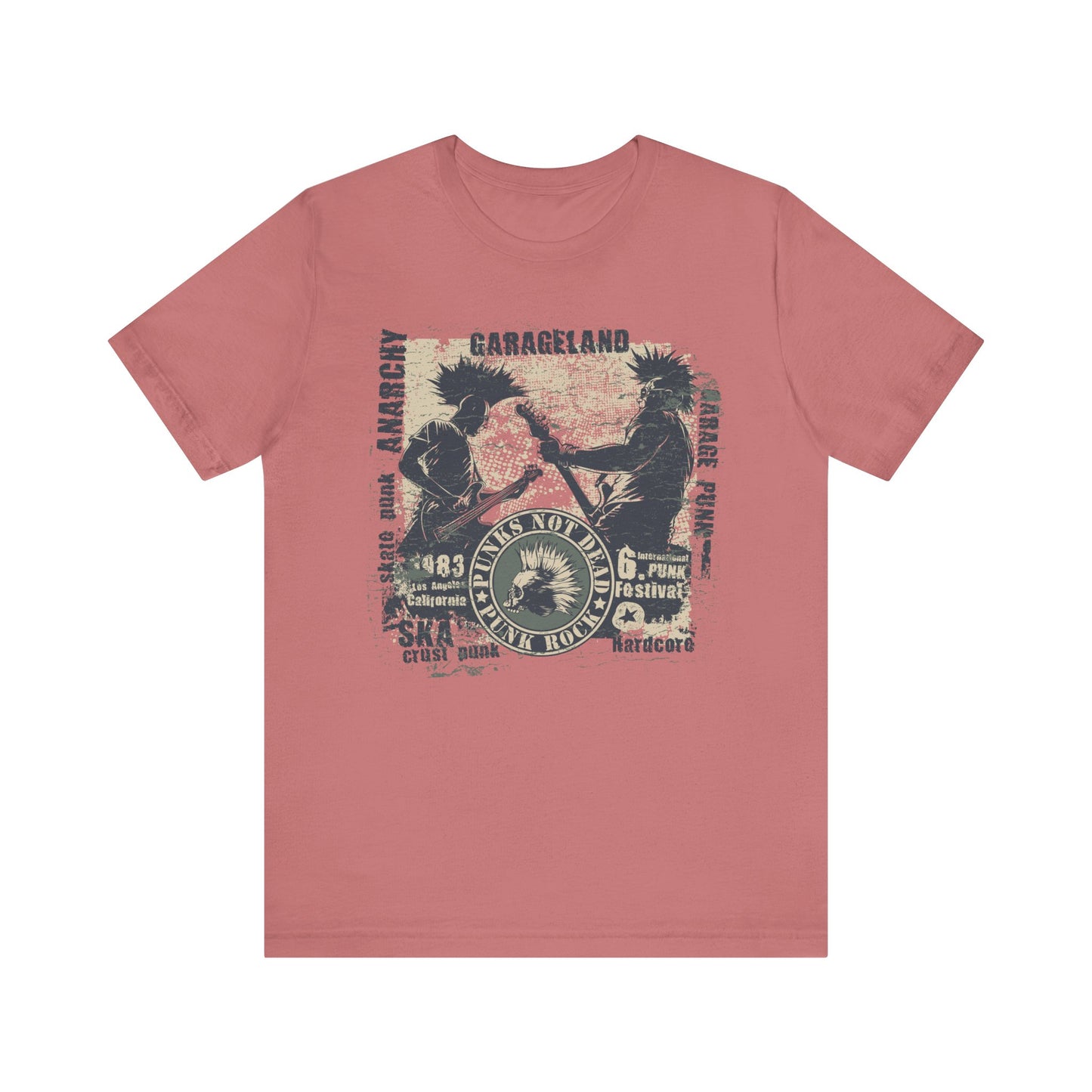 Punk Rock Graphic Tee, Retro Graphic T-Shirt, Artistic Vintage T-Shirt, Vintage Shirt, Retro Tee, Art Design Music Tees