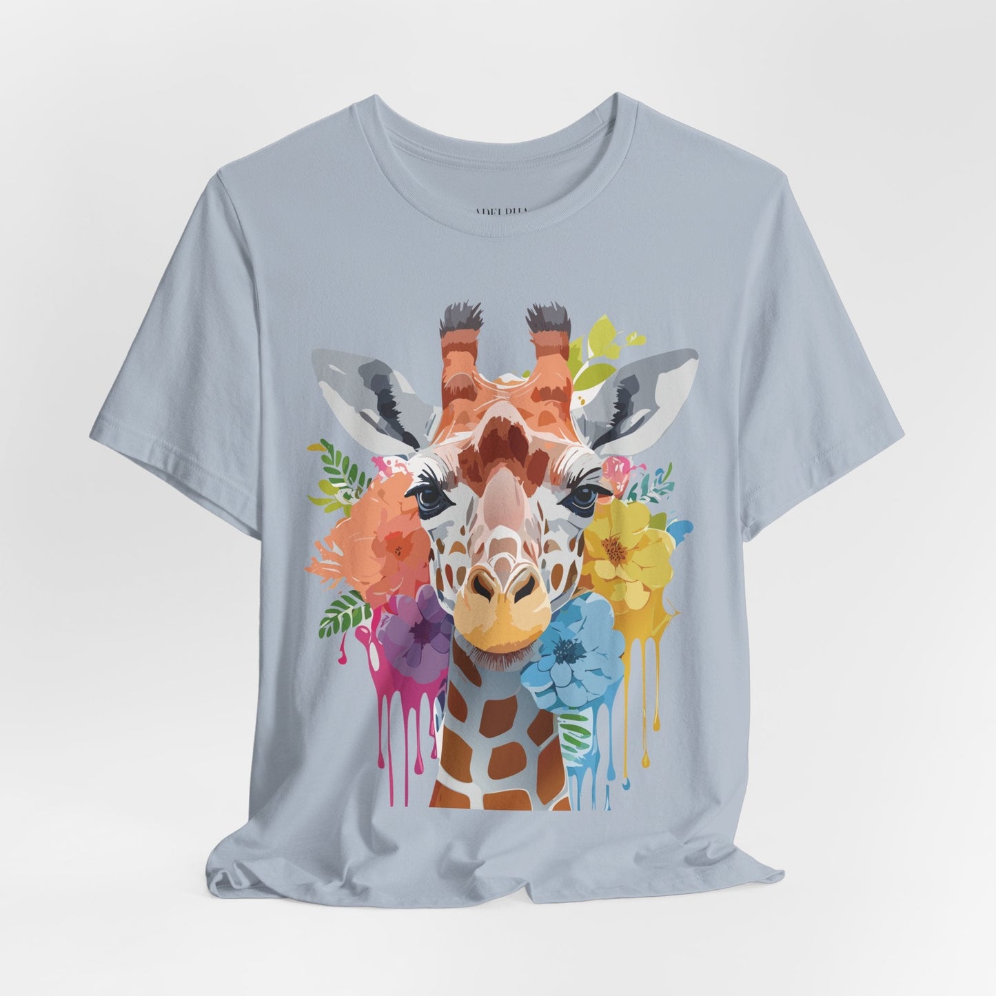 Giraffe Graphic Tee Unisex Jersey Short Sleeve Adelpha Vintage Inspired Artwork Design