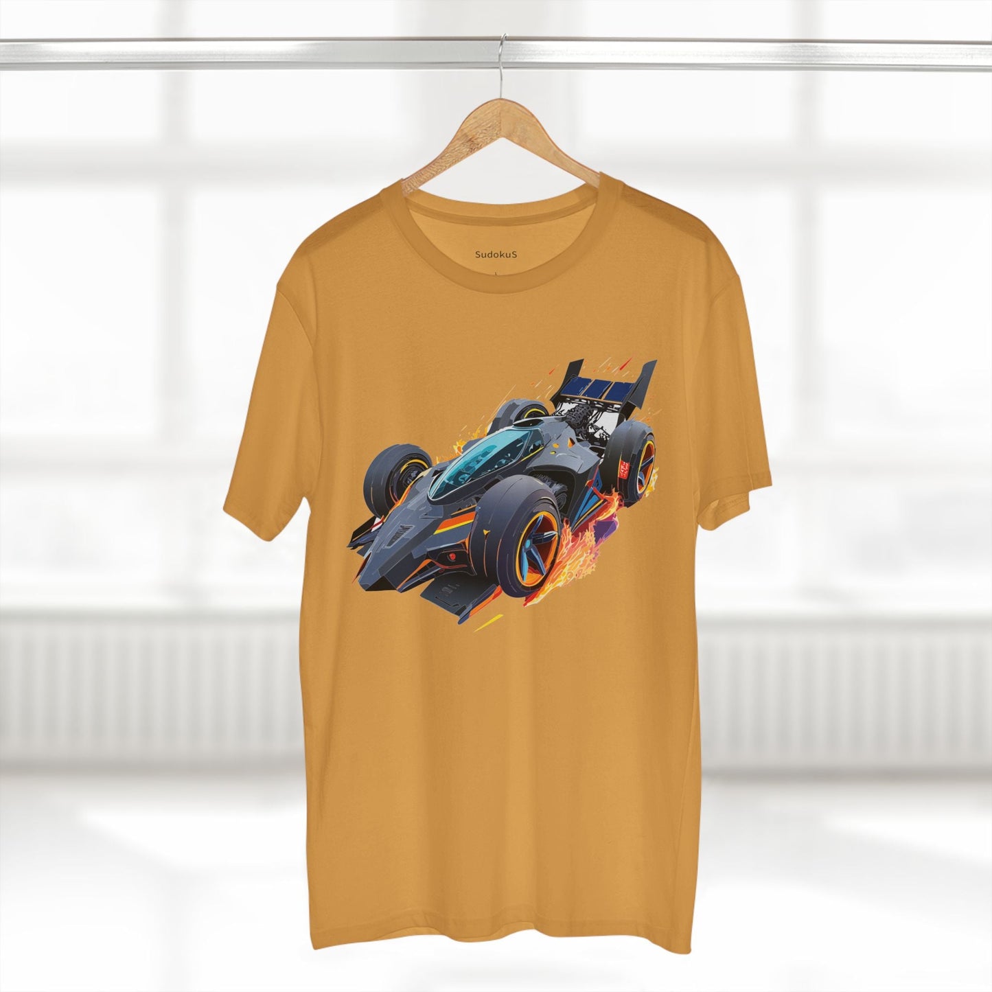 Car Graphic Unisex 100 Cotton Staple Tee 13