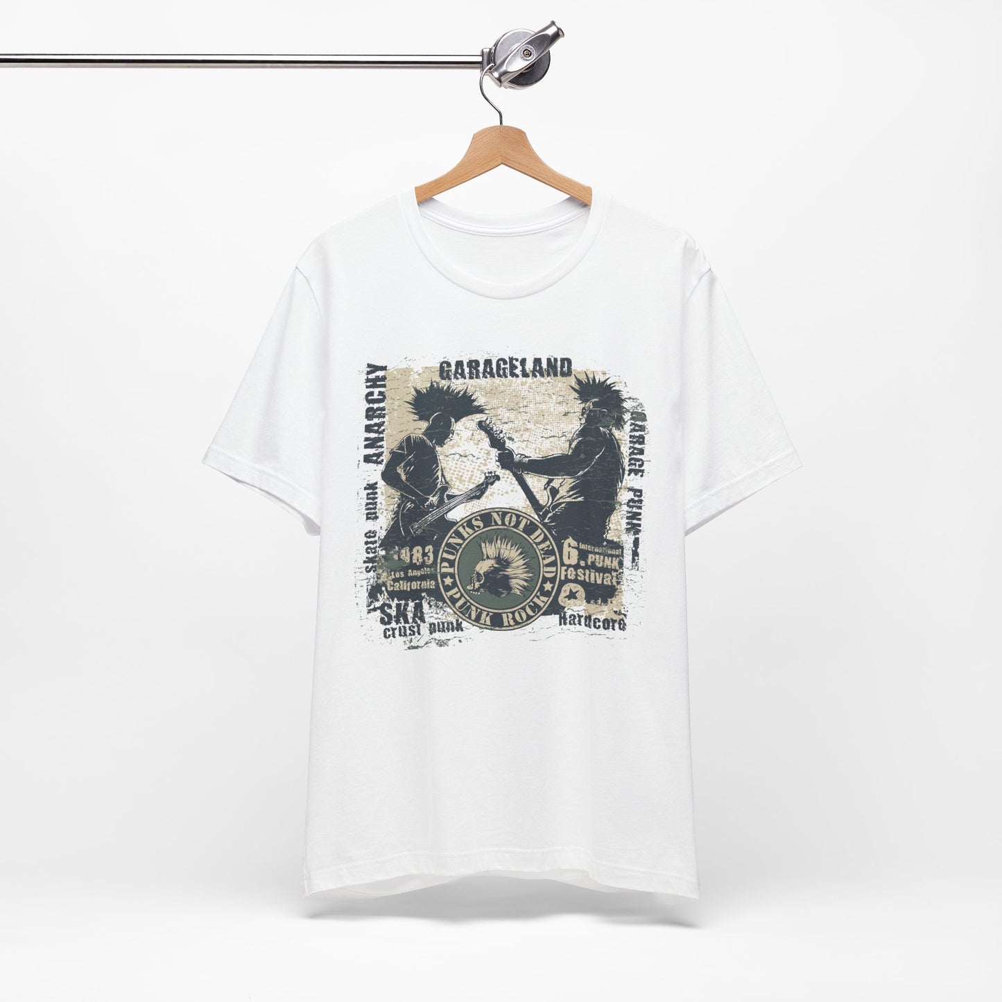 Punk Rock Graphic Tee, Retro Graphic T-Shirt, Artistic Vintage T-Shirt, Vintage Shirt, Retro Tee, Art Design Music Tees