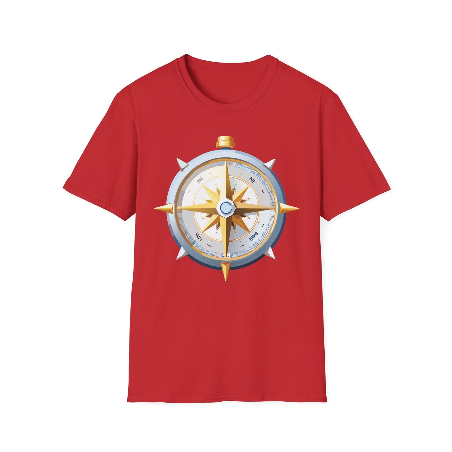Compass Navigator Graphic Tee Unisex 100 Cotton 15