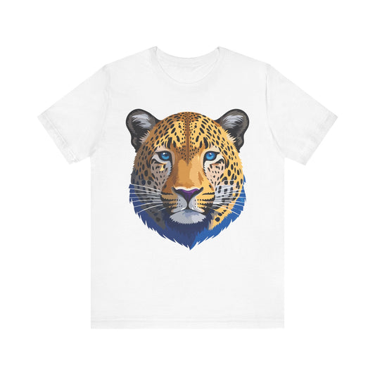 Unisex Animal Graphic Tee Shirt With Wildlife Art Design For Everyday Comfort Short Sleeve
