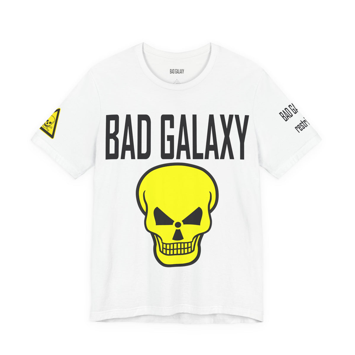 Skull Rock Graphic Unisex Cotton Bella+Canvas Tee with Art Design b42