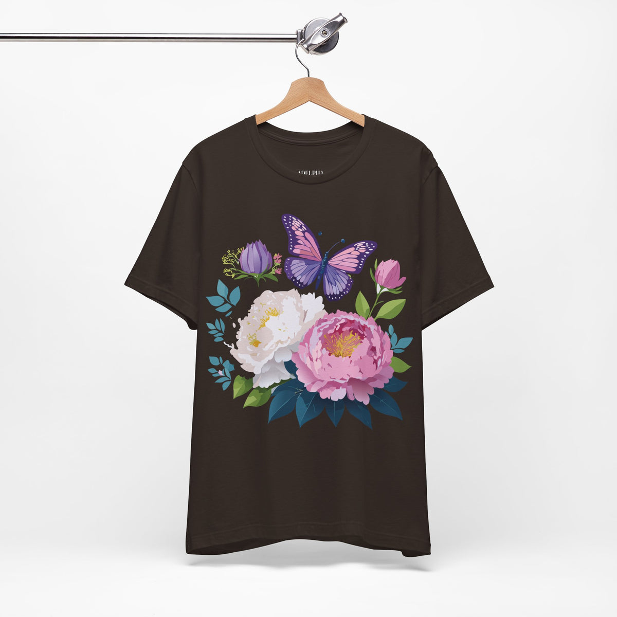 Floral Graphic Tee Shirt - Bella+Canvas Unisex 100 Cotton 35