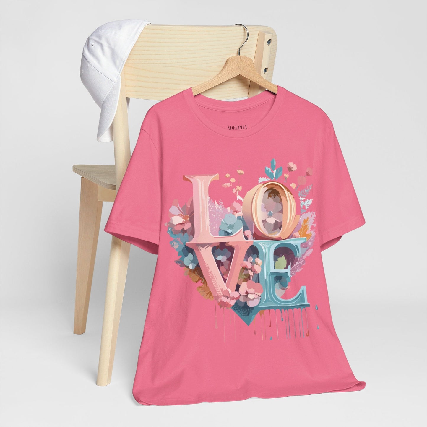 Valentine Graphic Tee From Adelpha Unisex Jersey Short Sleeve Vintage Inspired Art Design