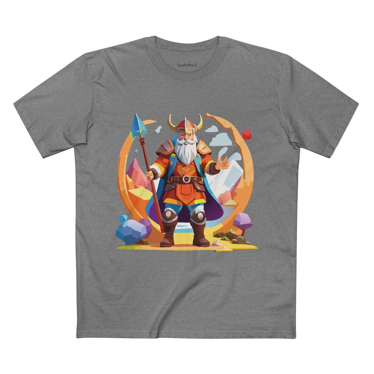 Viking Graphic Unisex 100 Cotton Staple Tee 9