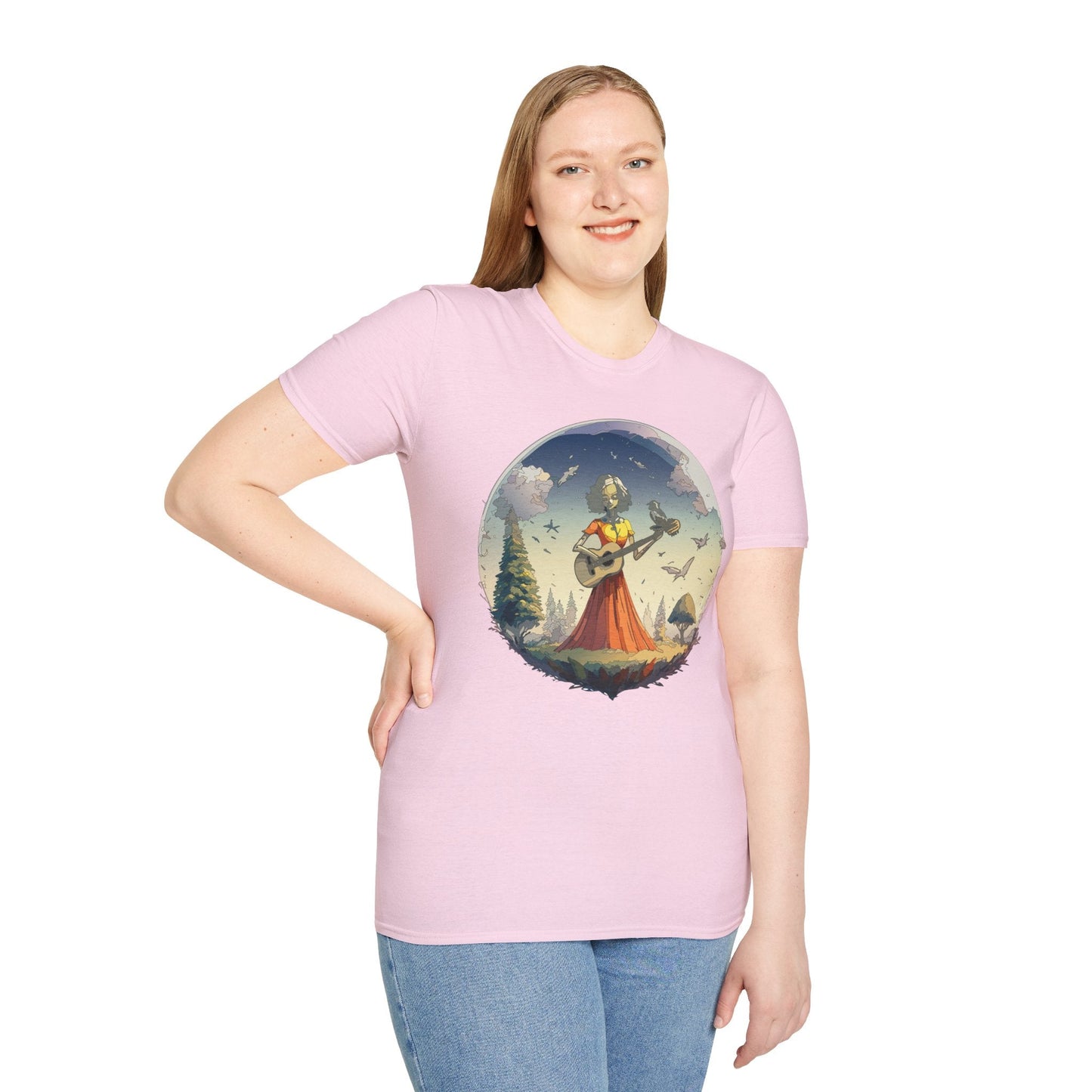 Womens T Shirts Ladies Graphic Tees Art Design Shirt Gildan Softstyle Tee Collection