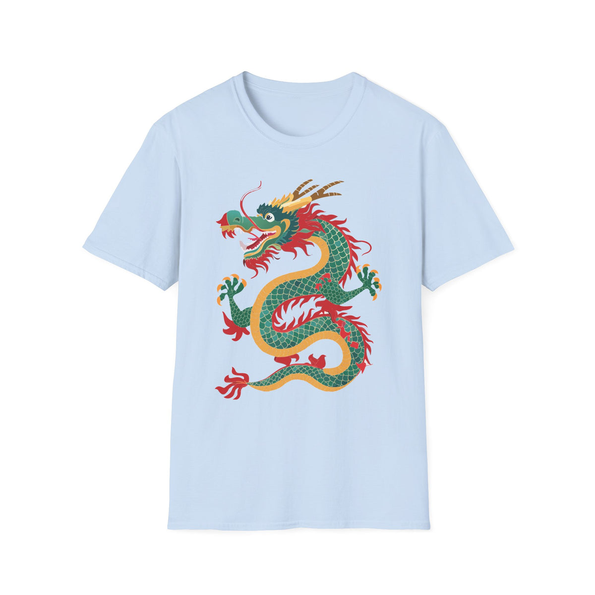 Dragon Graphic Tee Gildan Unisex 100 Cotton Tee Shirt with Animals m23