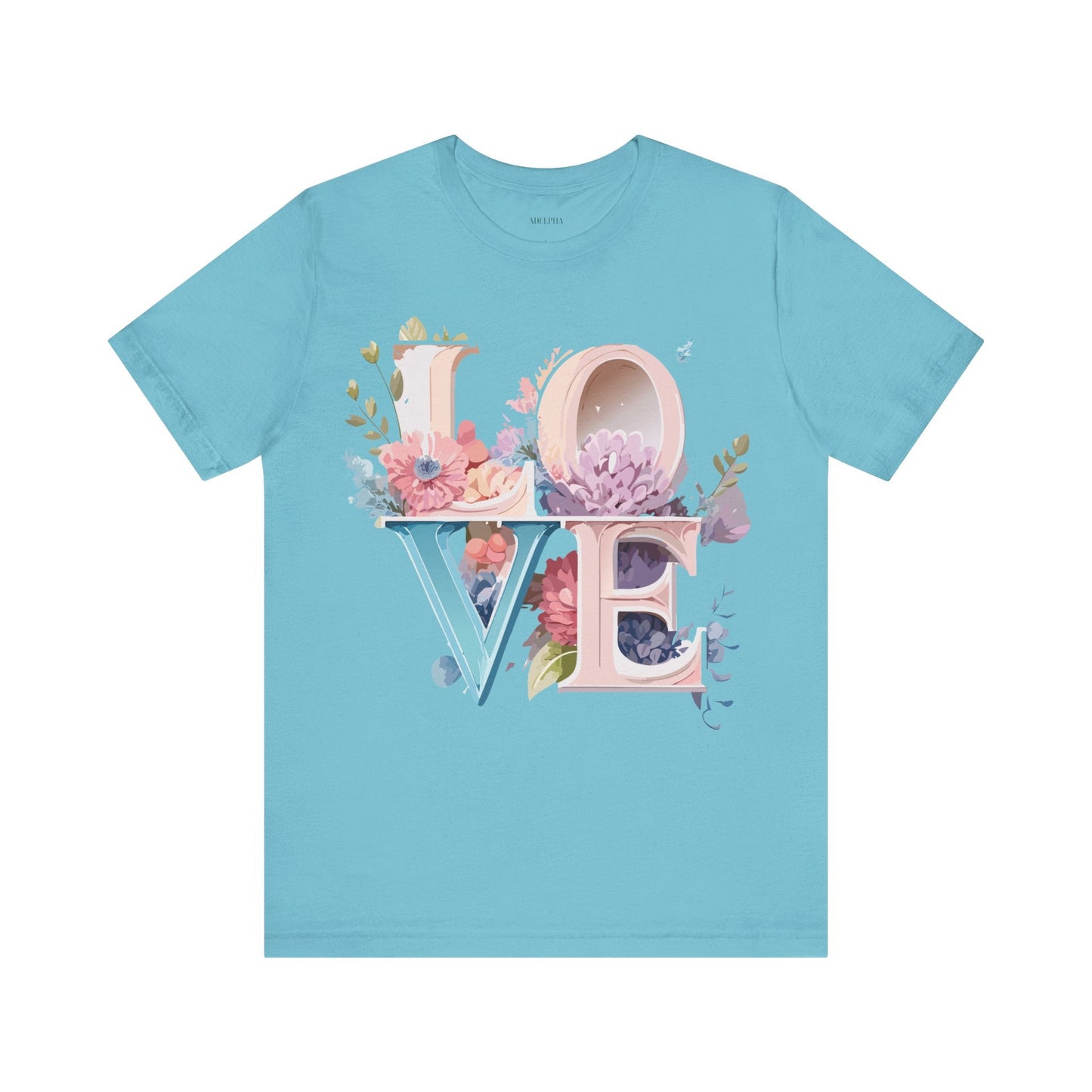 Adelpha Vintage Inspired Graphic T Shirt Unisex Jersey Short Sleeve Valentine Design