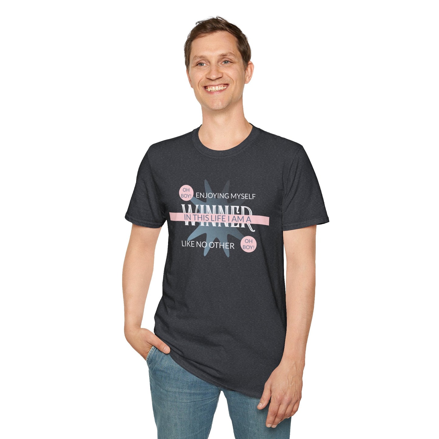 Funny Slogan T Shirt With Funny Quotes Unisex Short Sleeve Gildan Softstyle 64000 Cotton Tee