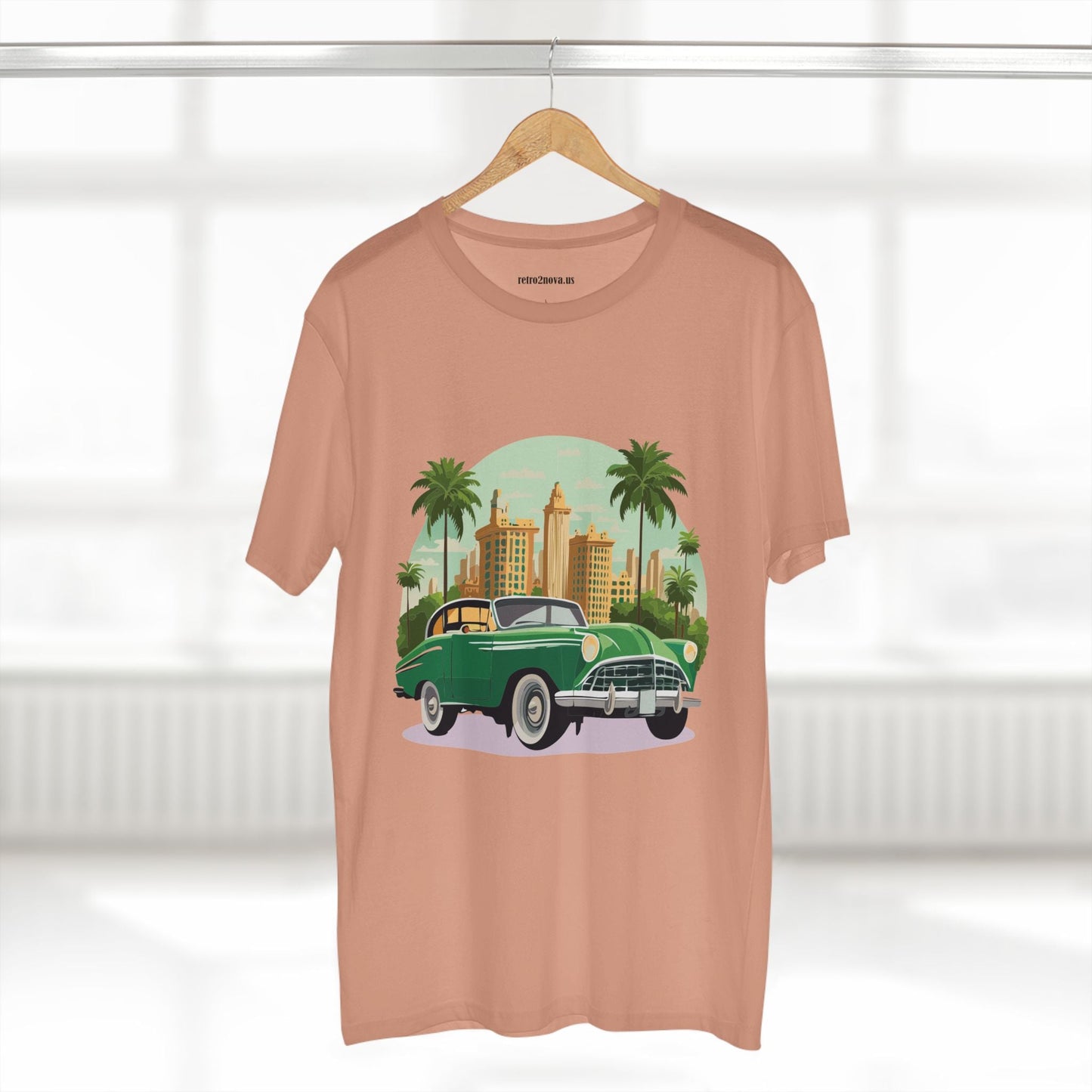 Retro Car Shirts Vintage Car Tee RC 18 Unisex Premium Cotton Art Print Tee Limited Edition