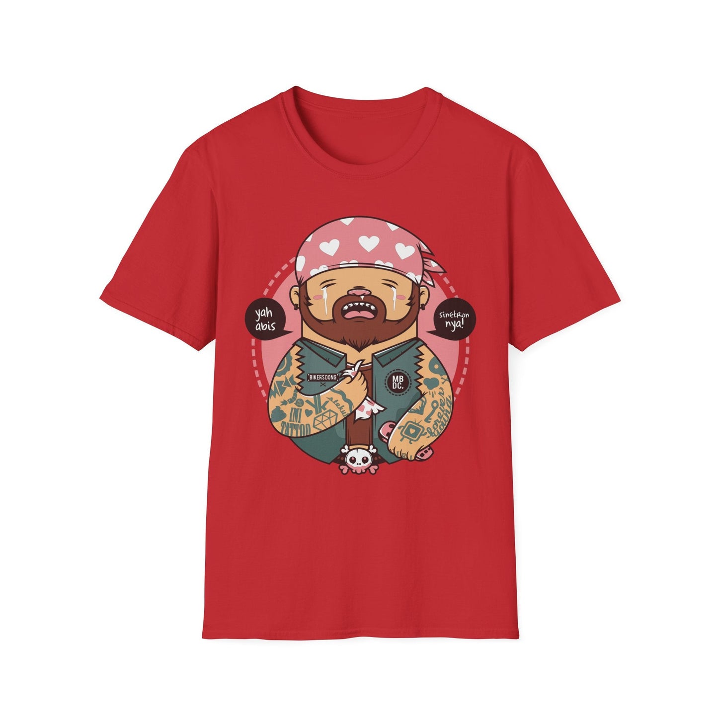 Cartoon Animation T Shirt Unisex Softstyle 100 Percent Ring Spun Cotton Comfort Tee