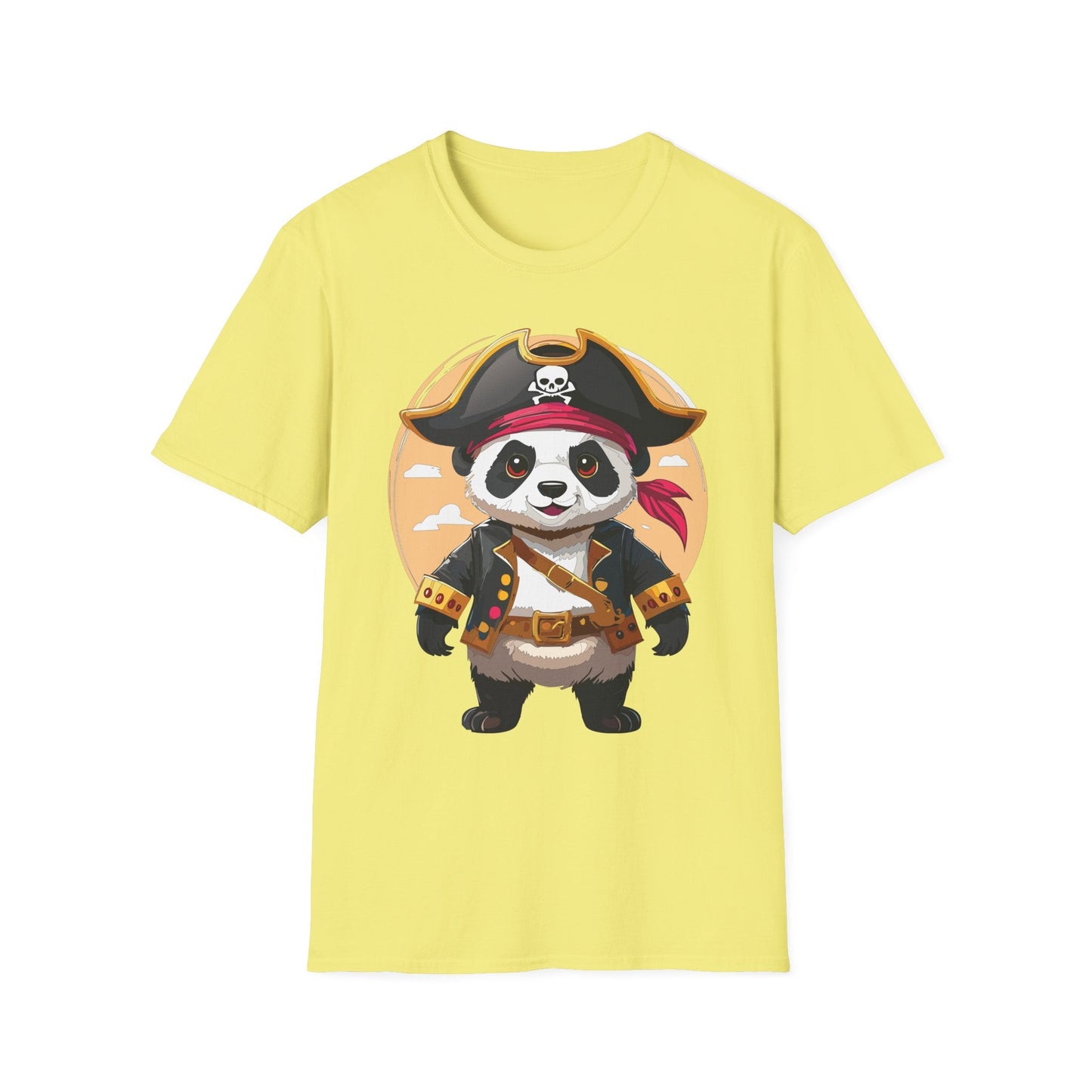 Panda Shirt Unisex T Shirt With Panda Animal Tee Animals Gildan Softstyle 64000 Cotton