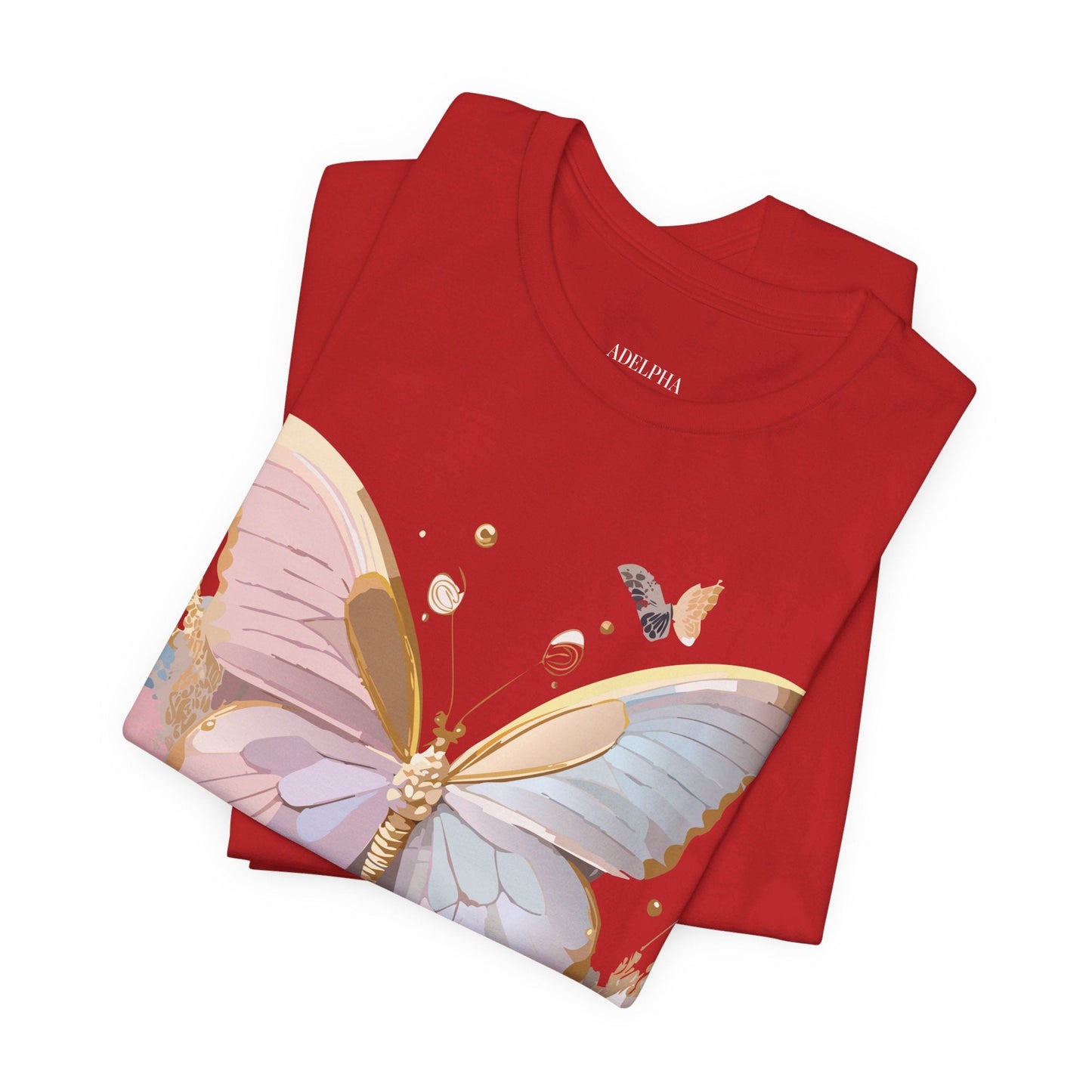Butterfly Graphic Tee Unisex Vintage Inspired Art Adelpha Apparel Collection