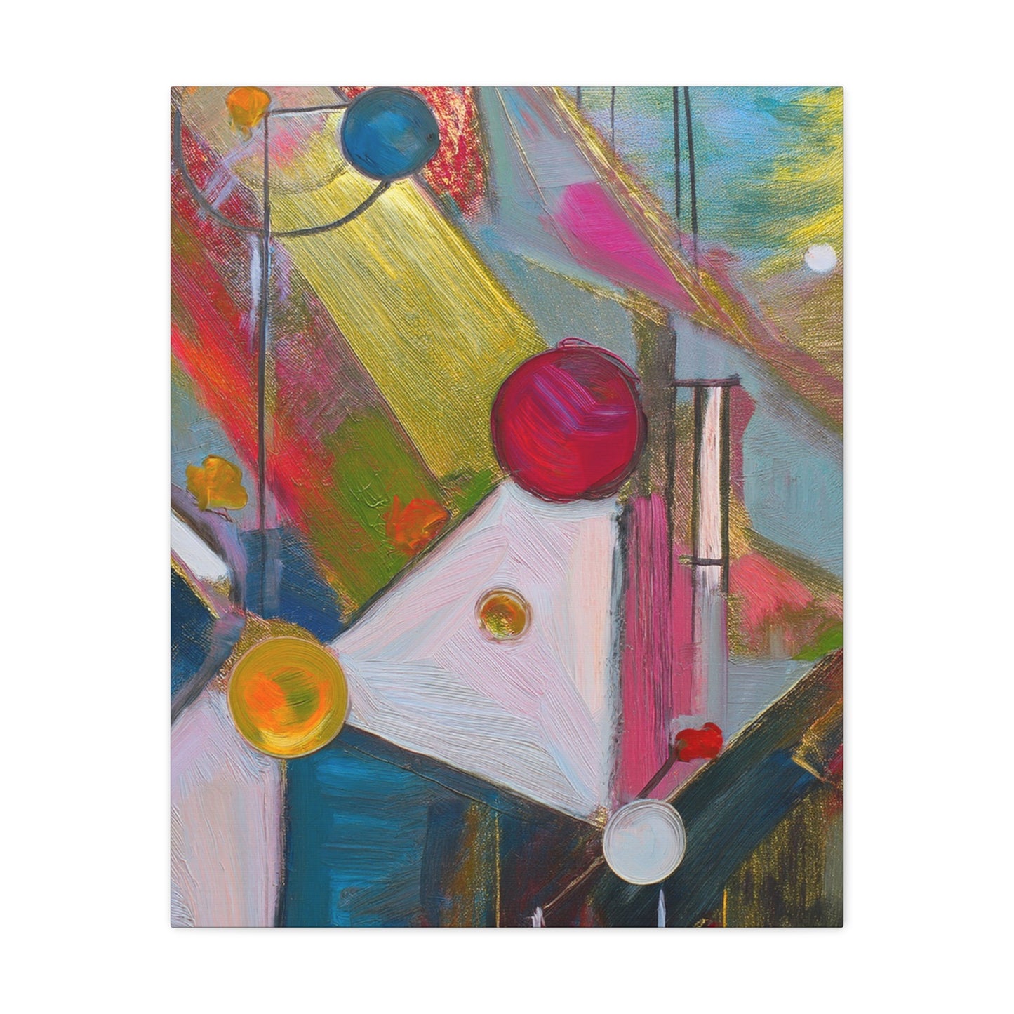 Abstract Oil Painting Print Canvas 20x24,20x30,24x30 24x32,24x36,30x40 32x48,36x48,40x60 Pine-Wood Inner Frame ABS-167