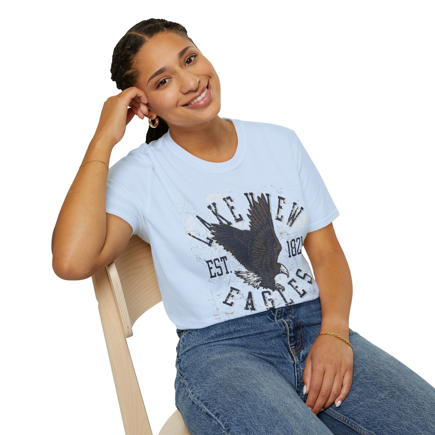 Unisex Art Design T Shirt Graphic Tee Gildan 64000 Softstyle 100 Percent Ring Spun Cotton