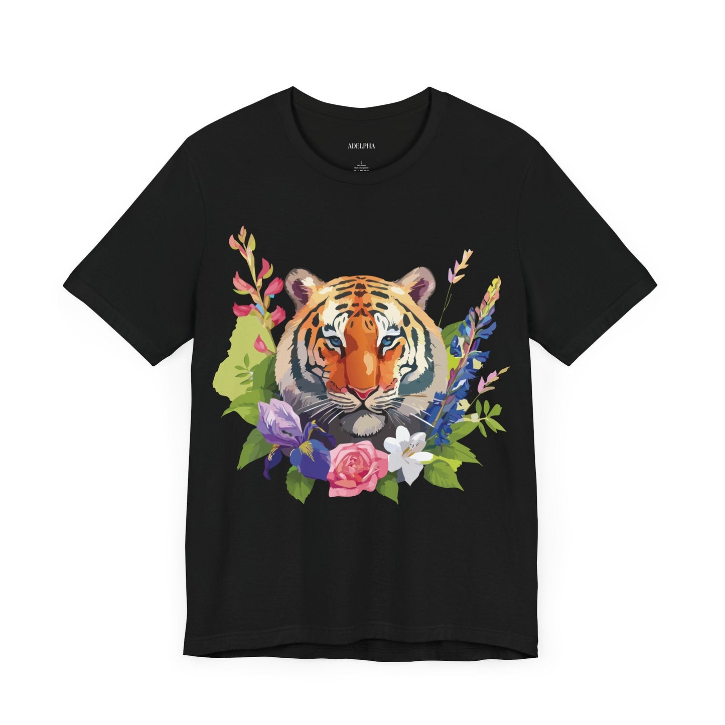 Tiger Shirt Unisex Jersey Short Sleeve Graphic Tee With Vintage Inspired Artwork From Adelpha