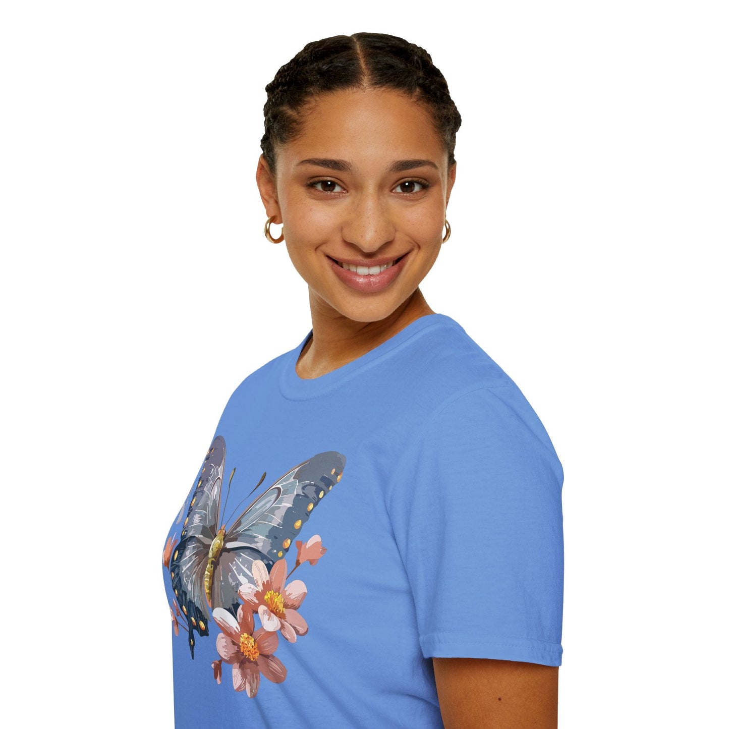 Butterfly Shirt Unisex T Shirt Monarch Butterfly Softstyle Tee Gildan 64000 Breathable Everyday Wear
