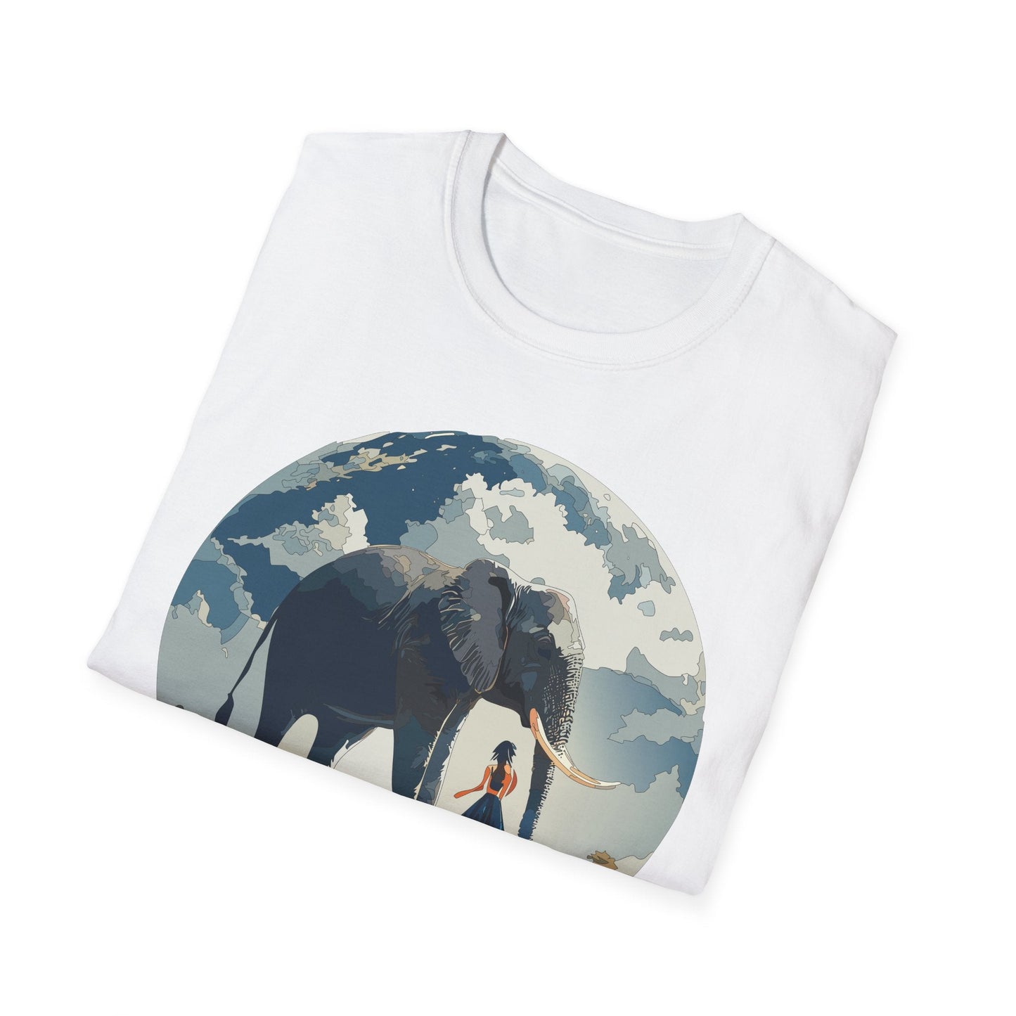 Womens Graphic T Shirt Art Design Tee Softstyle Gildan 64000 100 Percent Ring Spun Cotton