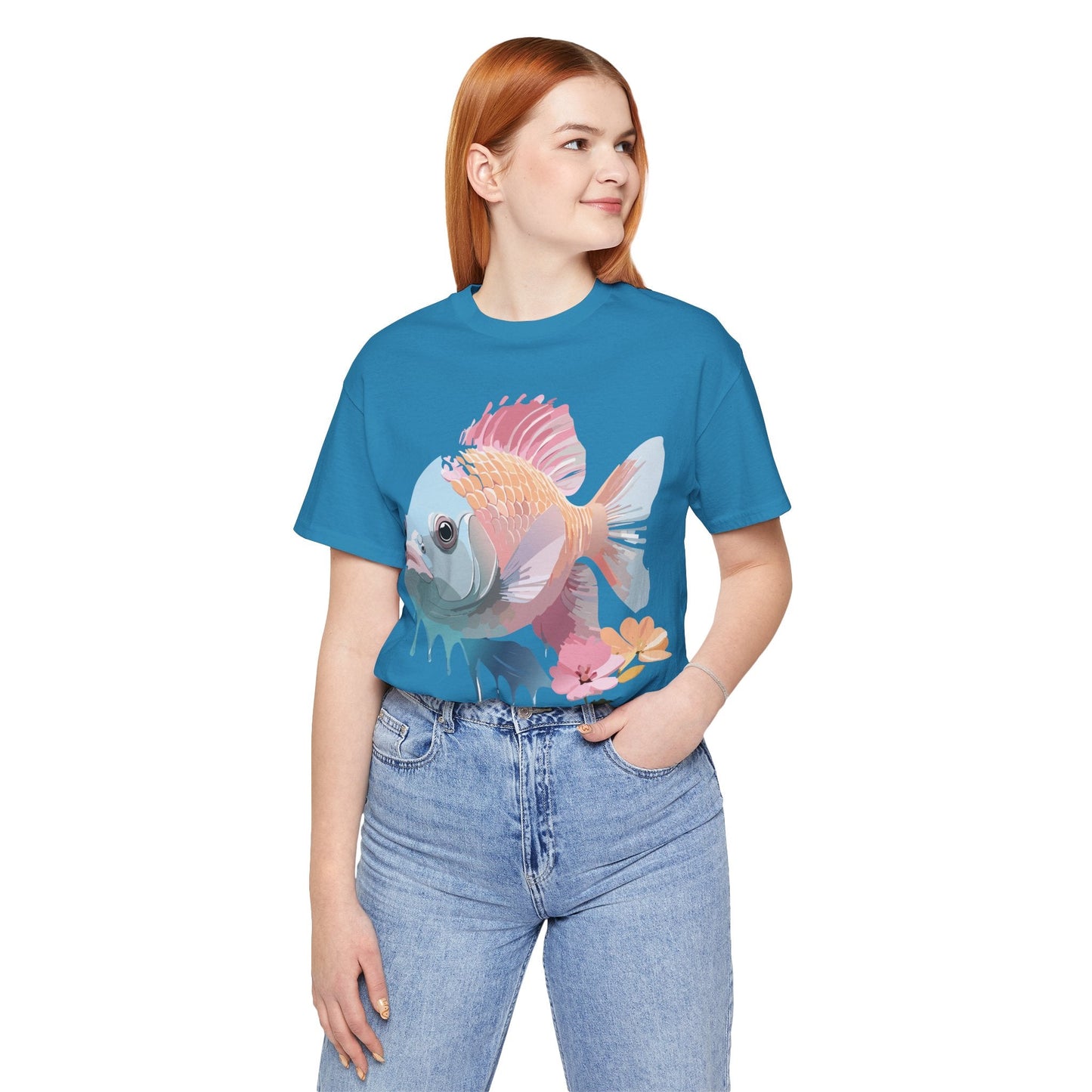 Adelpha Unisex Graphic Tee With Vintage Inspired Artwork Short Sleeve Jersey T Shirt