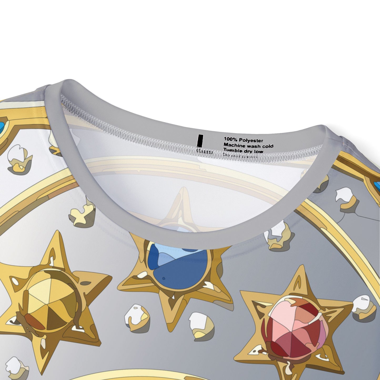 14-Card Deck Graphic T-Shirt, Art Design Poly Shirt, All Over Print Graphic Tee, Playing Cards T-Shirt, Playing Cards Tees