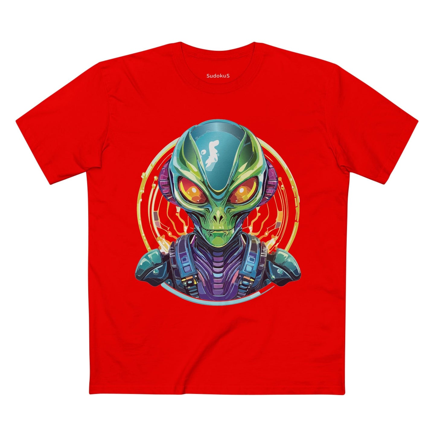 Aliens Graphic Unisex 100 Cotton Staple Tee 15