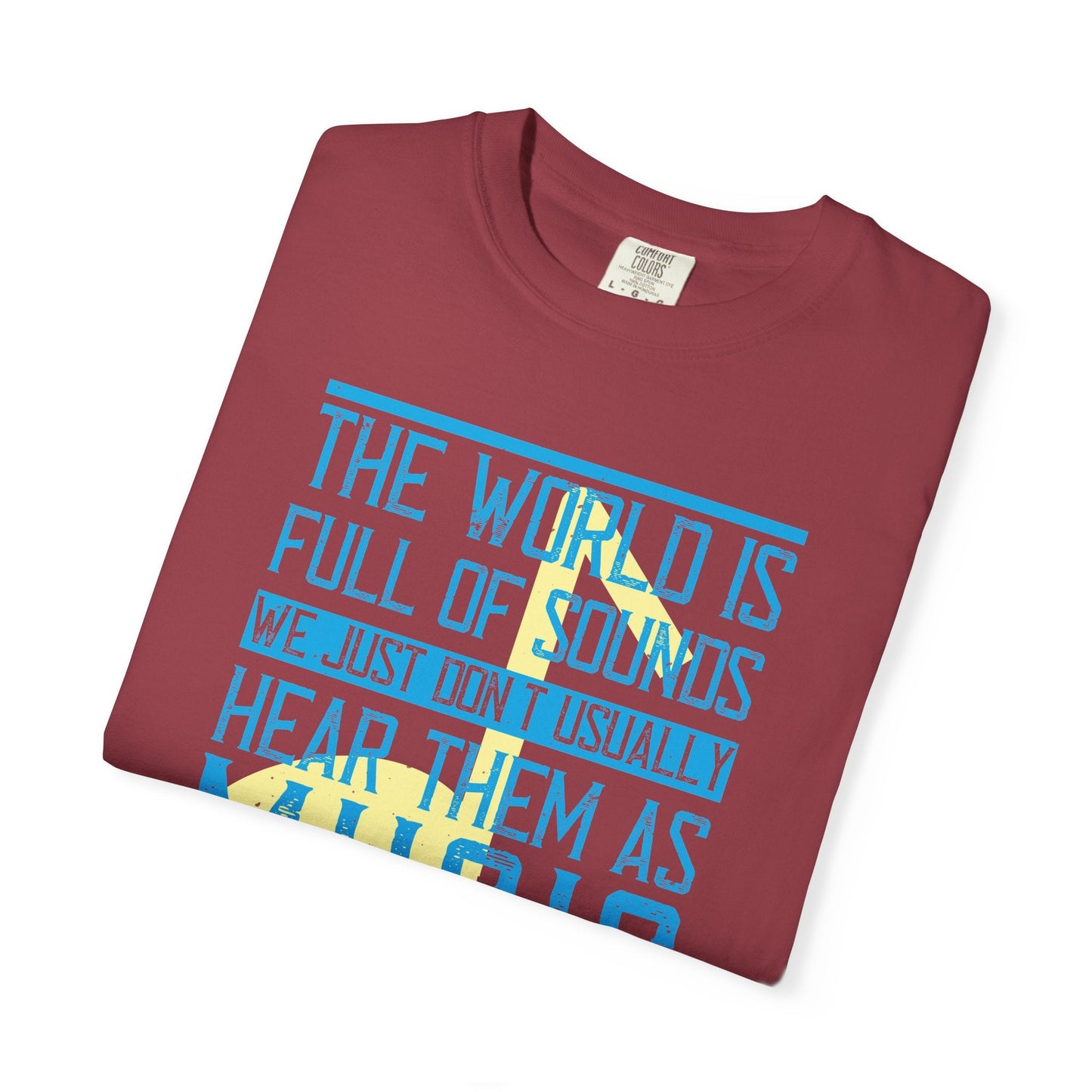 Music Graphic Design Unisex Cotton T-shirt m45