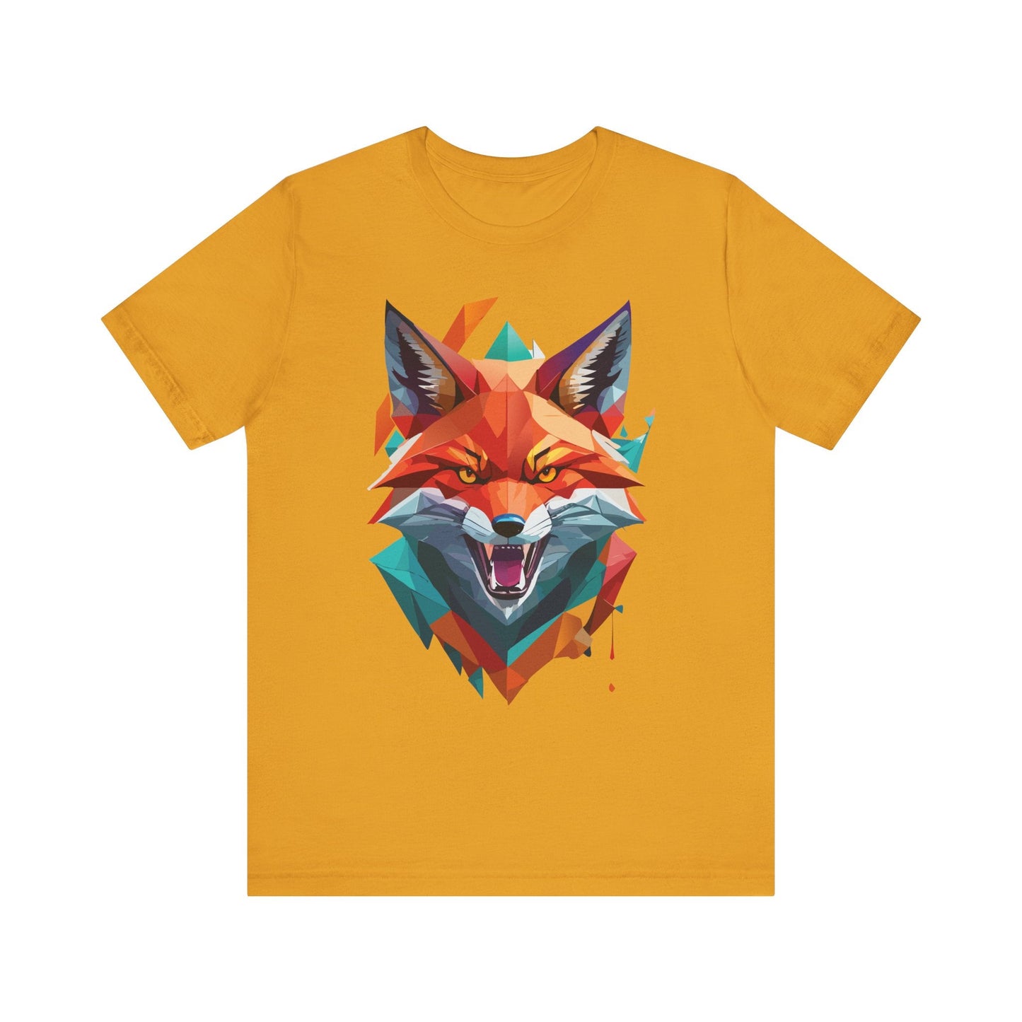 Unisex Animal Print Tee Shirt With Wild Animals Art Design For Men Women Soft Cotton