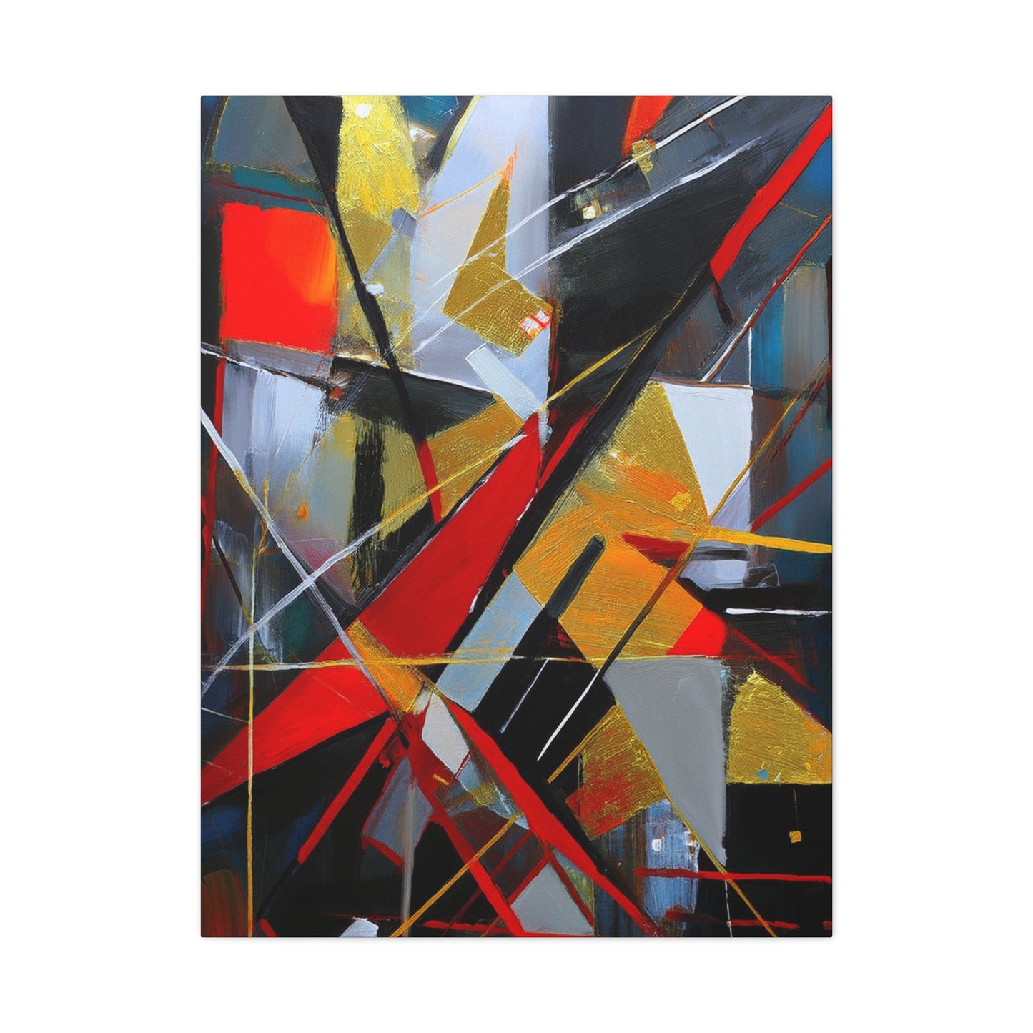 Abstract Oil Painting Print Canvas 20x24,20x30,24x30 24x32,24x36,30x40 32x48,36x48,40x60 Pine-Wood Inner Frame ABS-194