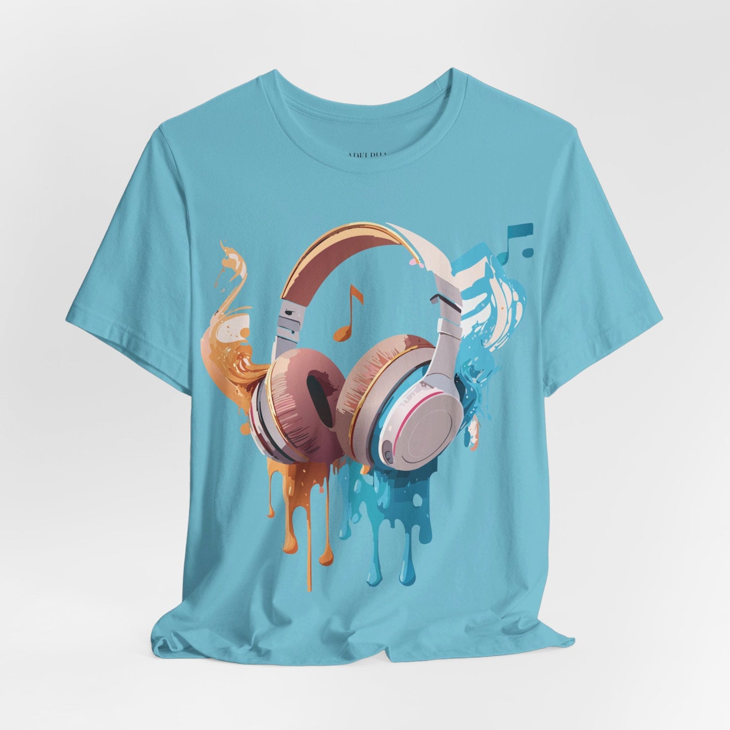 Unisex Graphic T Shirt With Vintage Music Inspired Artwork From Adelpha Short Sleeve Tee