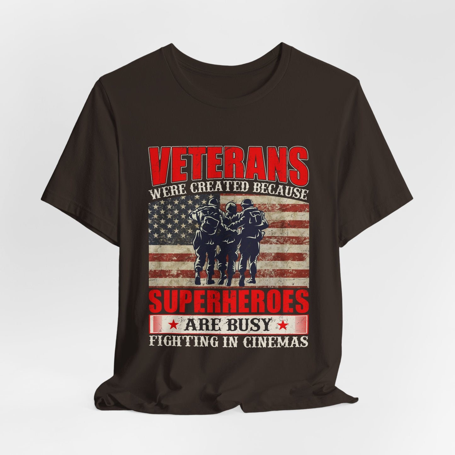 Army Veteran Patriotic Graphic Design Unisex Cotton T-Shirt v41