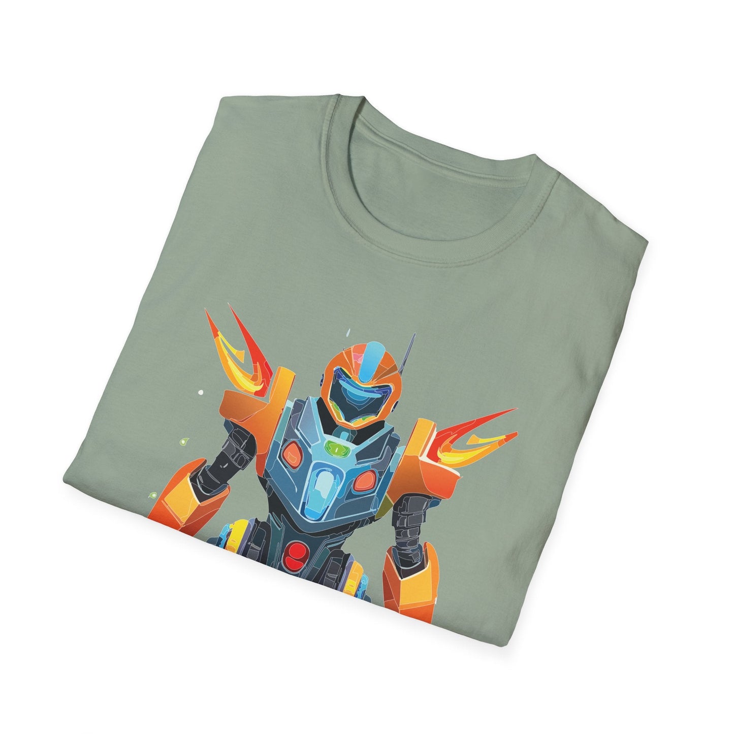 Cyborg Tee Unisex Robot Shirt Terminator Graphic Short Sleeve Tee Gildan Softstyle 64000 Cotton