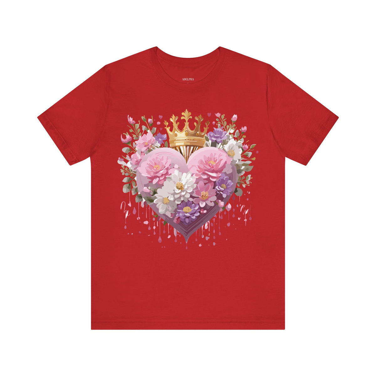 Valentine's Day Graphic Unisex Cotton Bella+Canvas Tee m199