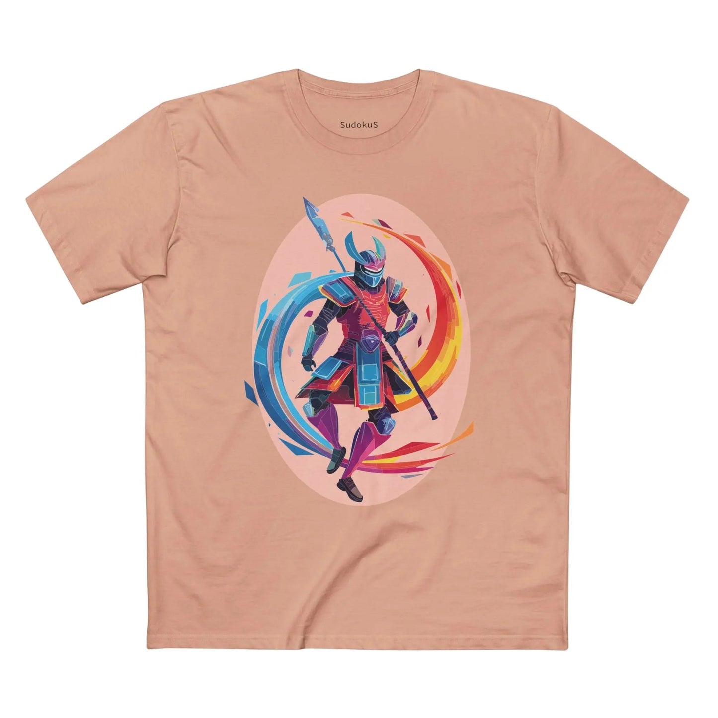 Samurai Graphic Unisex 100 Cotton Staple Tee 20