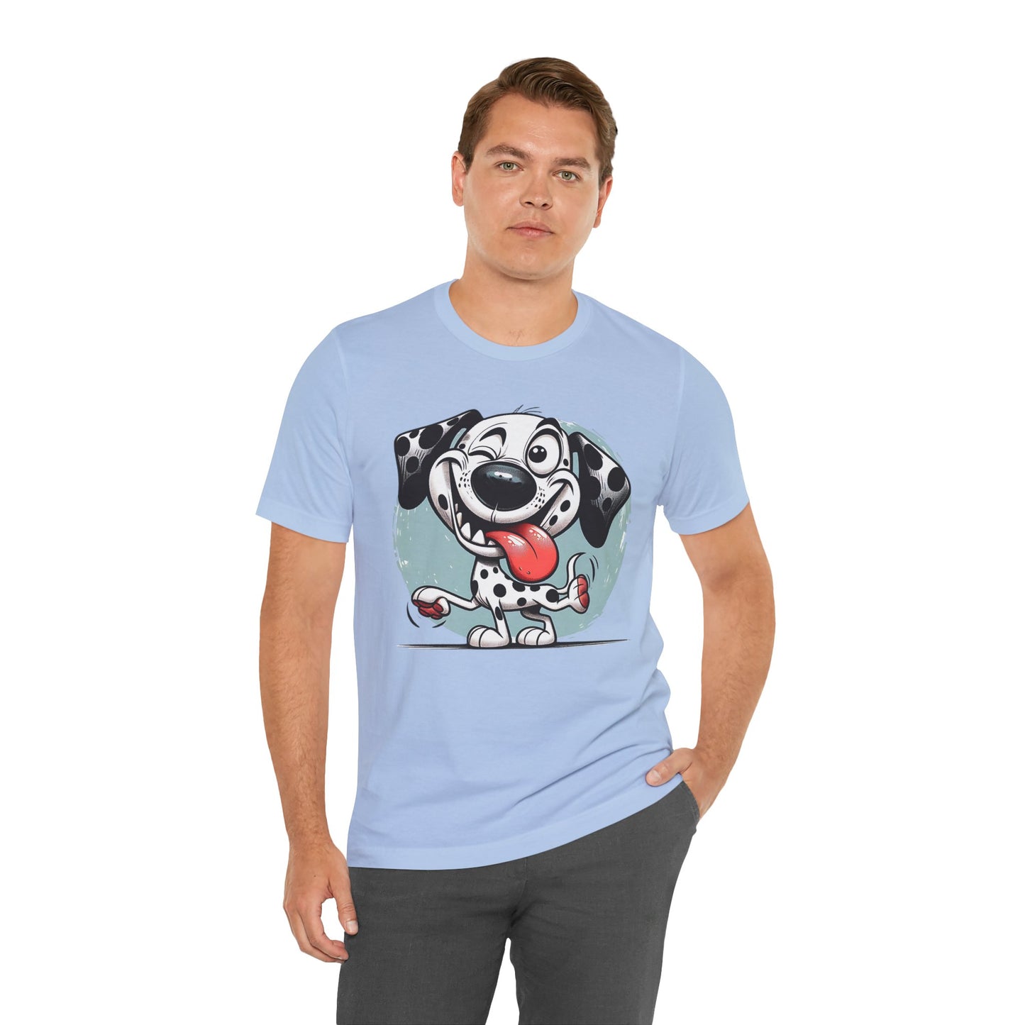 Mindi Cartoon Dog Tee Shirt, Funny Dog T-Shirt, Pet Shirt, Animal Tees, Funny Animal T-Shirt, Graphic Tee