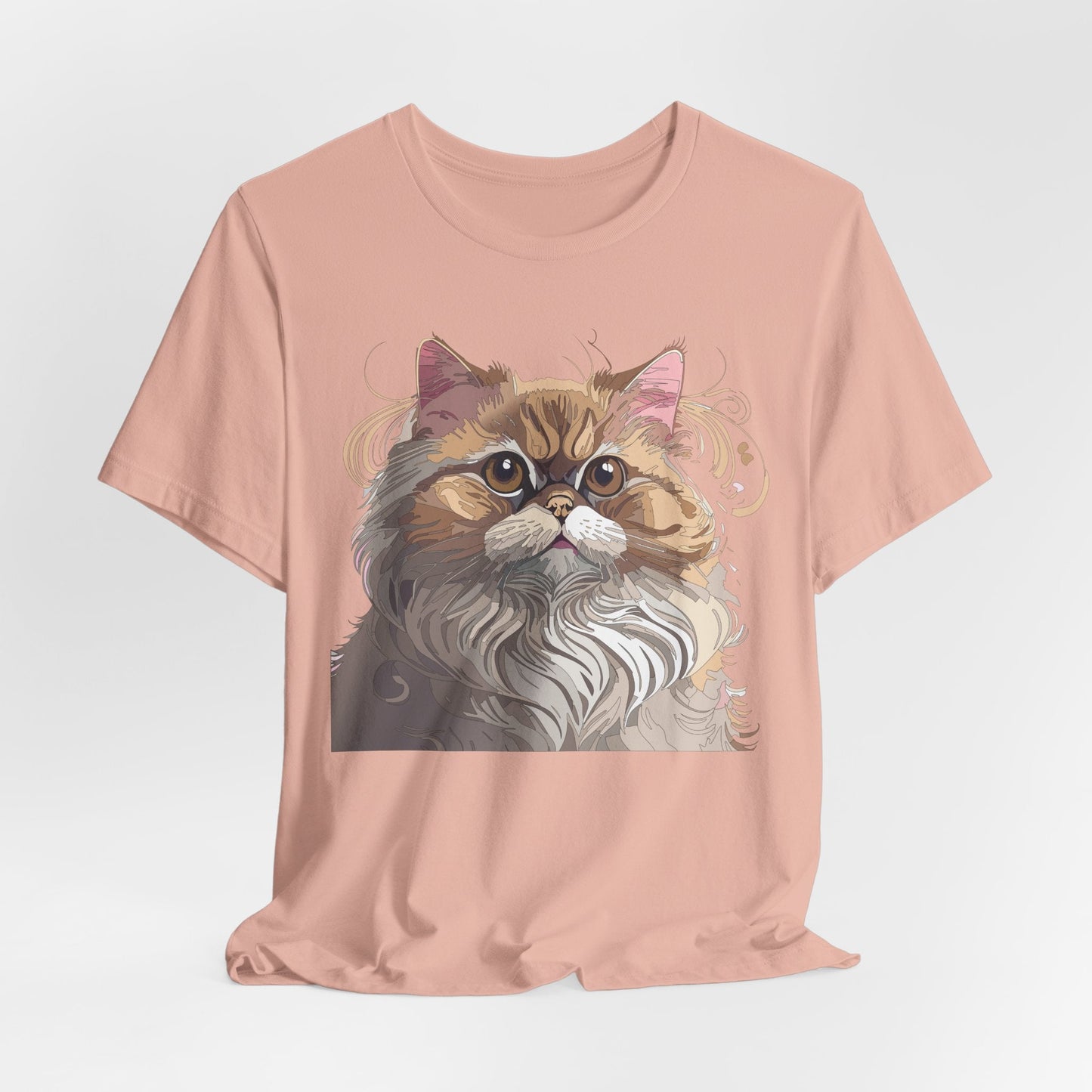 Unisex Animal Shirt With Animals Art Design Tee Short Sleeve Wildlife Print Tee Collection