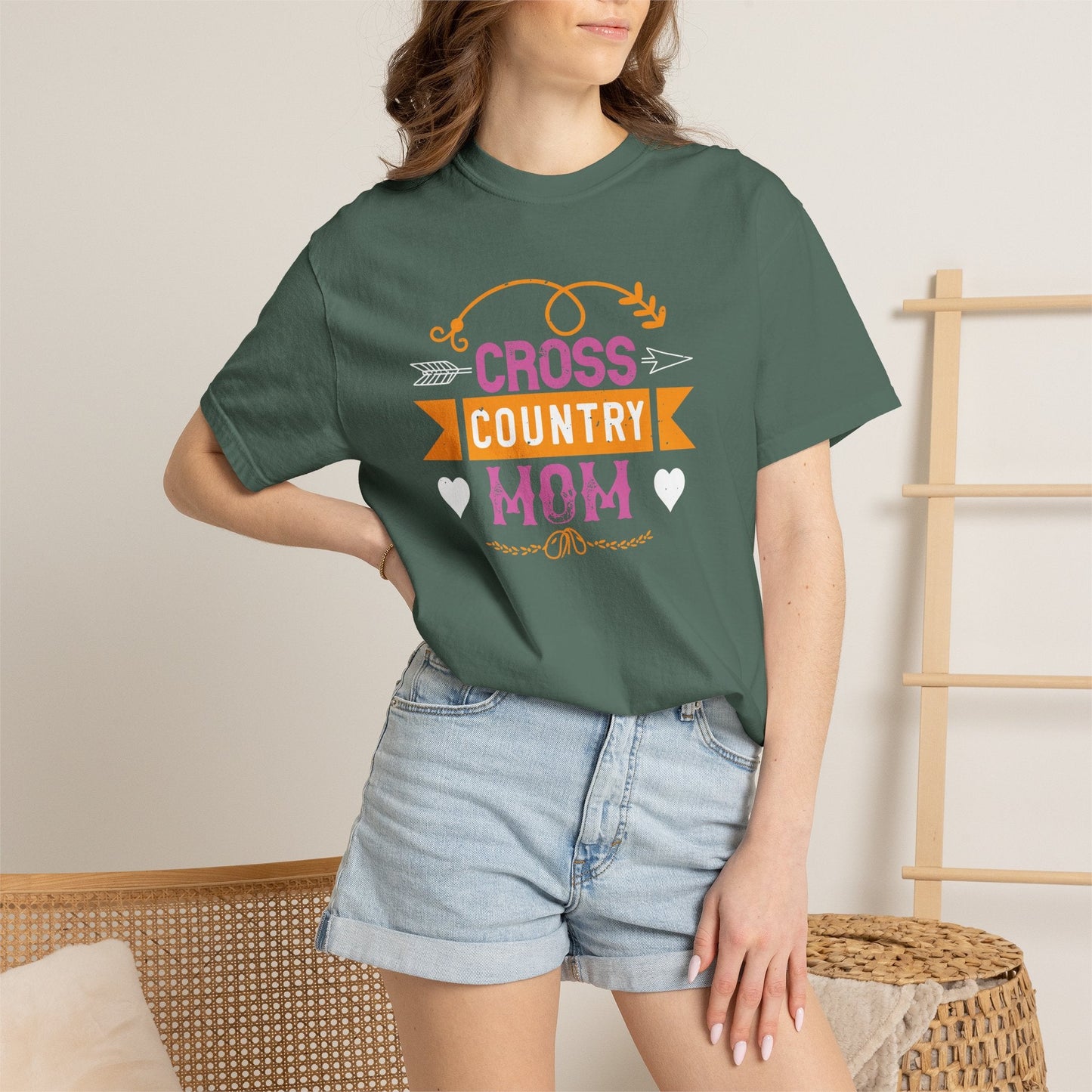 Mom T-shirt Mother Day Mama Tee Unisex Comfort Colors Garment-Dyed Cotton h68