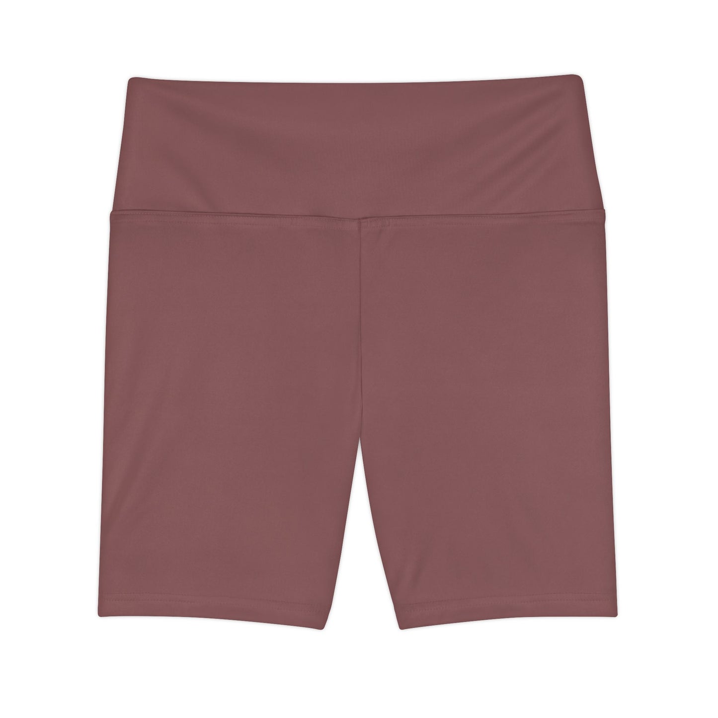 Smoky Rose Mauve Bike Shorts — Women’s Workout Biker Shorts for Yoga, Gym & Everyday Athleisure