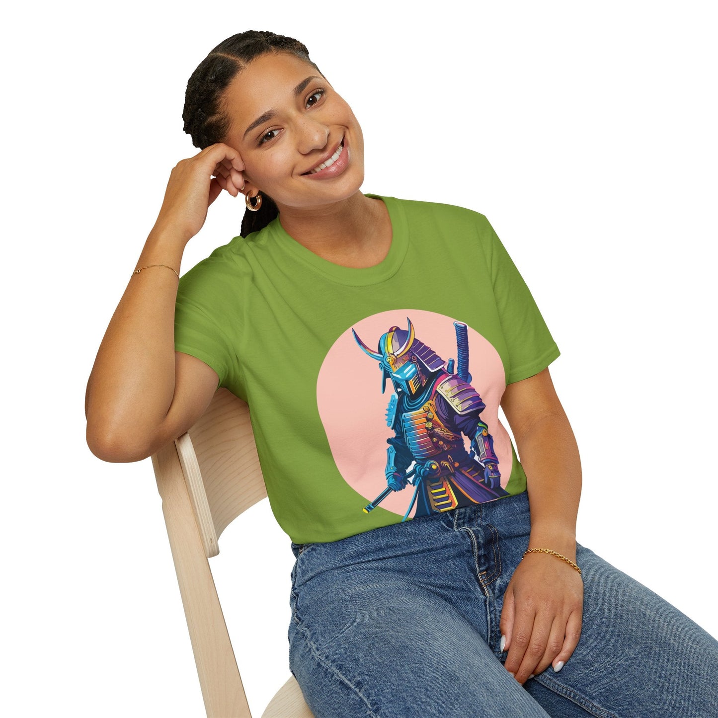 Samurai Shirt Unisex Gildan Softstyle Cotton Tee For Everyday Comfort And Style All Day