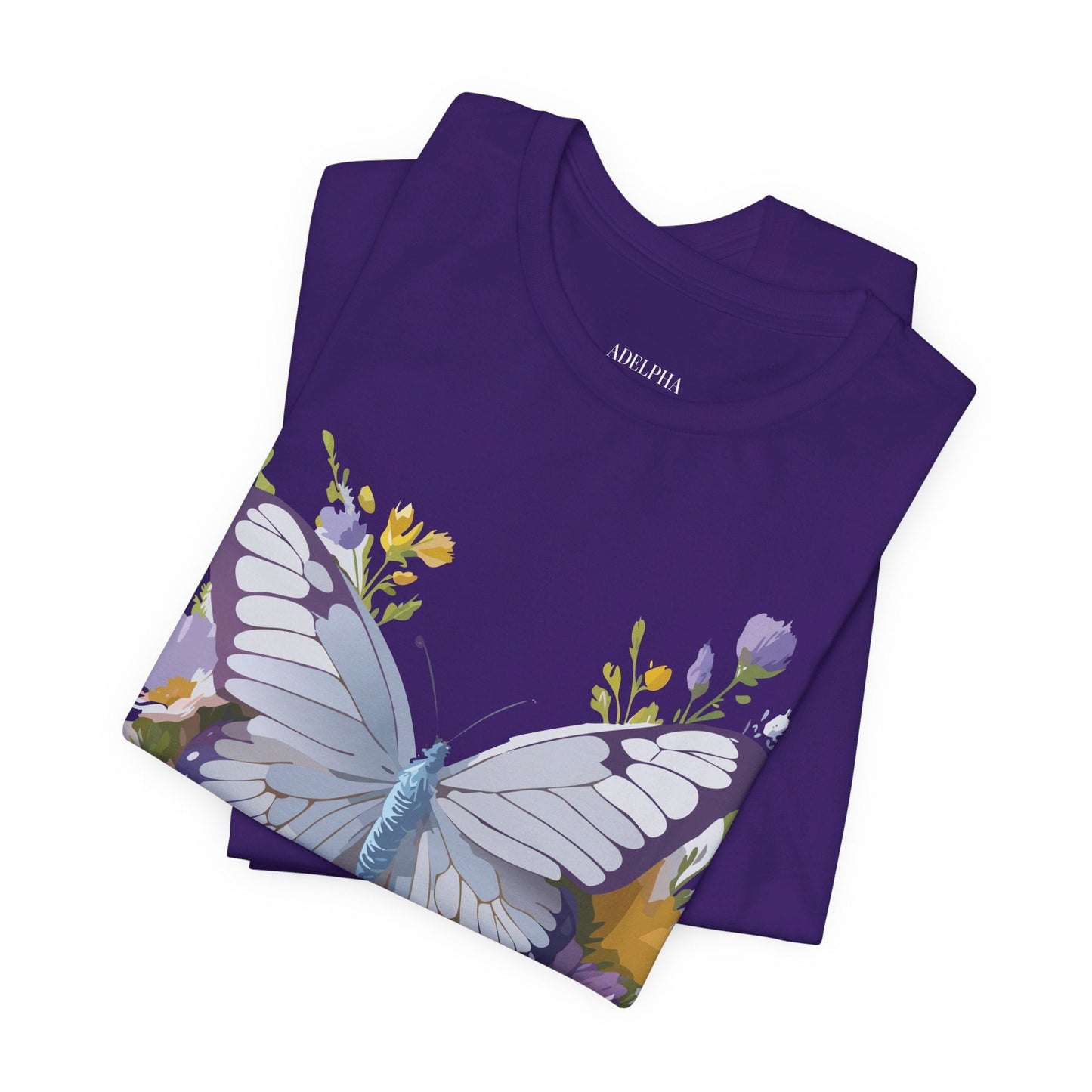 Butterfly Graphic Tee Unisex Jersey Short Sleeve From Adelpha Art Design