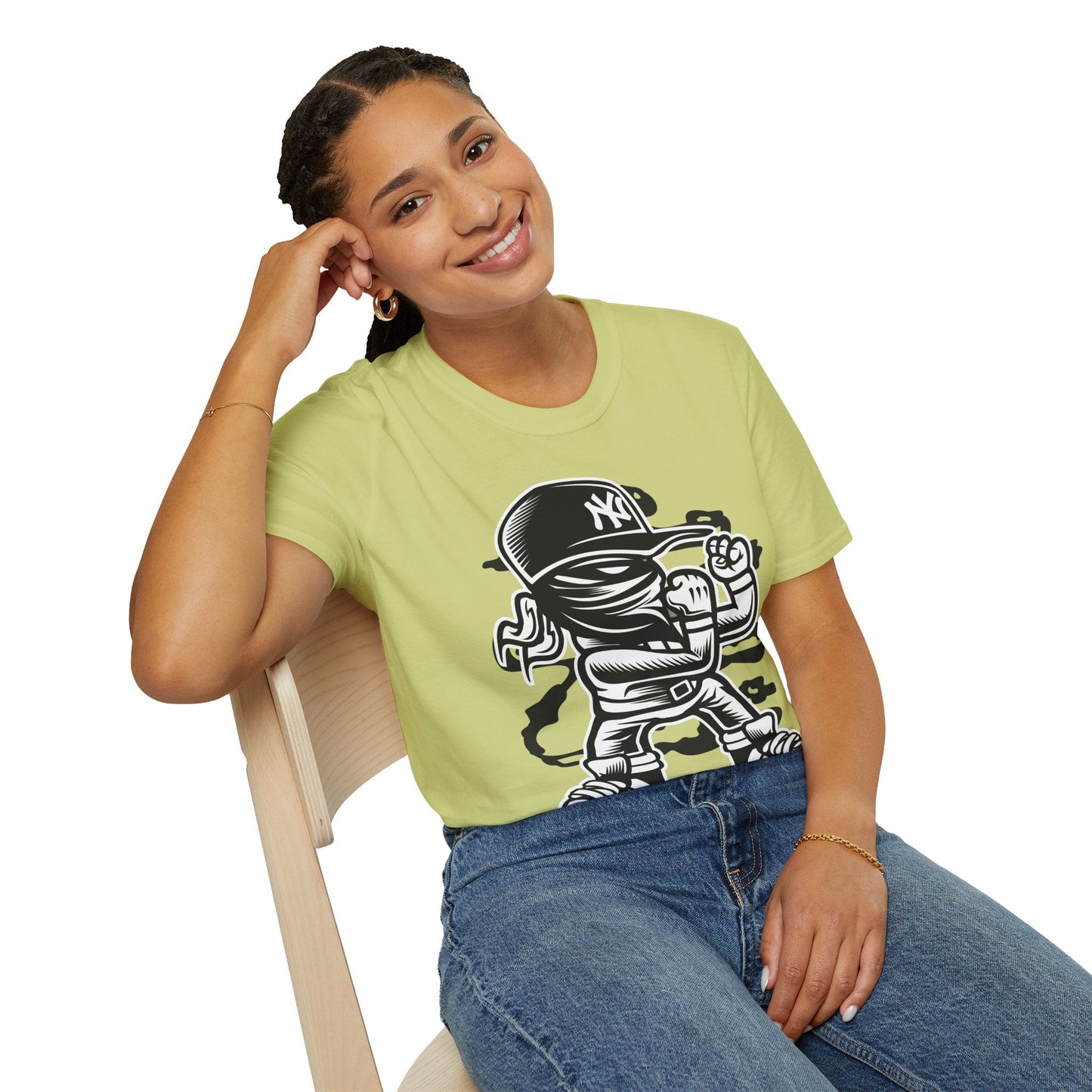 Cartoon T Shirt Animation T Shirt Funny Tee Shirt Unisex Softstyle Cotton Tee Gildan 64000