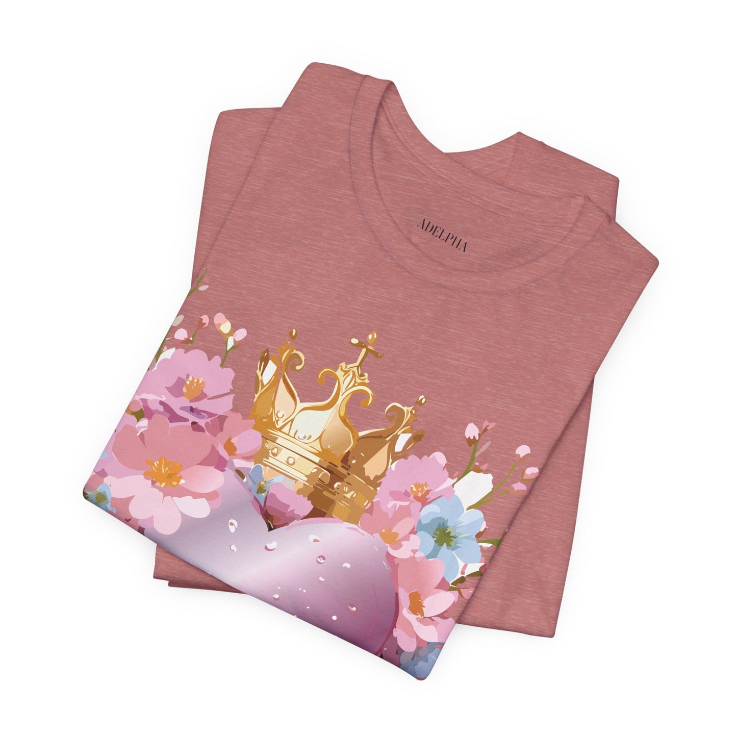 Valentine Graphic Tee Unisex Jersey Short Sleeve By Adelpha Vintage Inspired Artwork