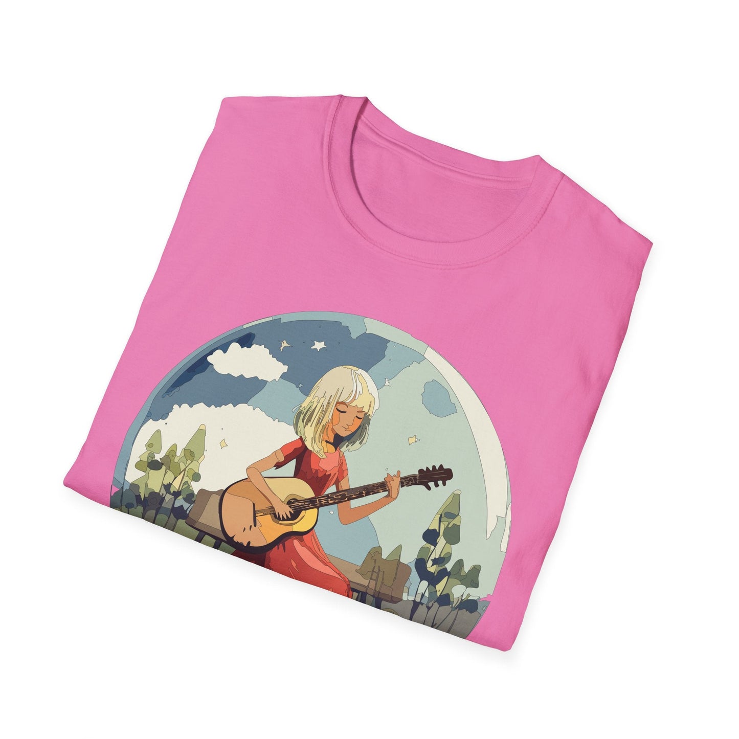 Womens Graphic T Shirts Art Design Shirt Unisex Softstyle Cotton Tee Quality Comfort Everyday Style