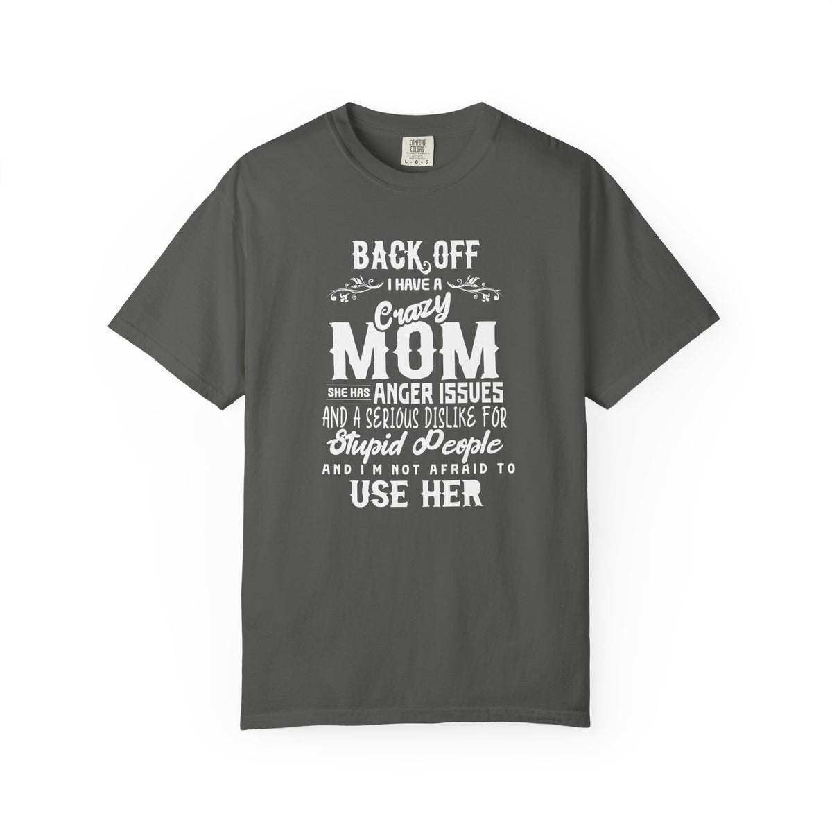 Mom T-shirt Mother's Day Mama Tee Unisex Comfort Colors Garment-Dyed Cotton h34