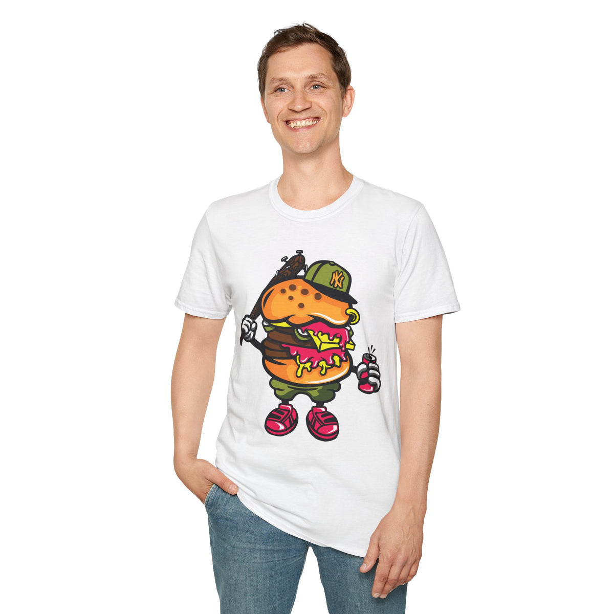 Cartoon Funny Animation Graphic Unixes Gildan 100 Cotton Tee Shirt 305